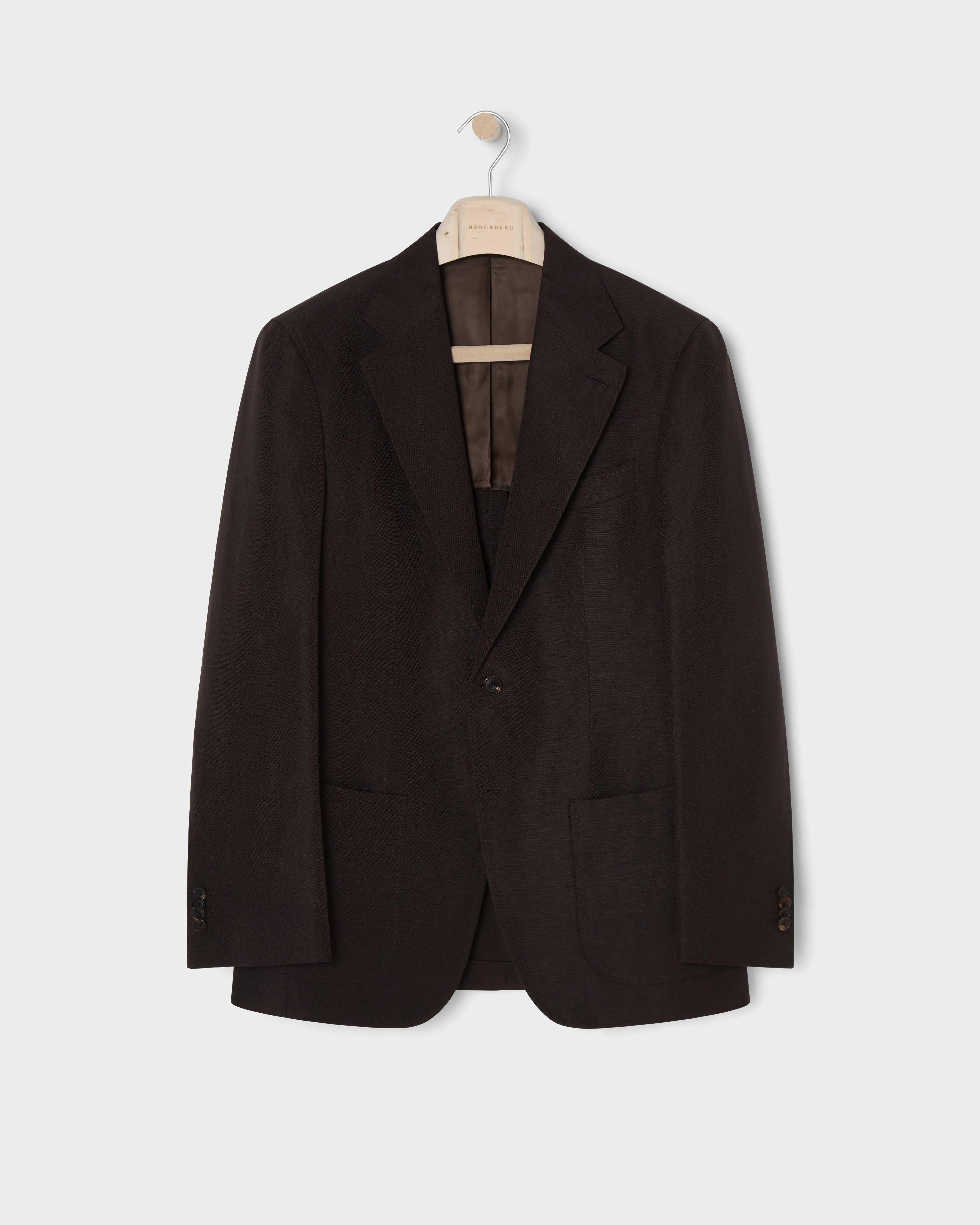 Dag Sport Wool/Linen Suit Jacket - Brown sold by Berg & Berg product image thumbnail 4