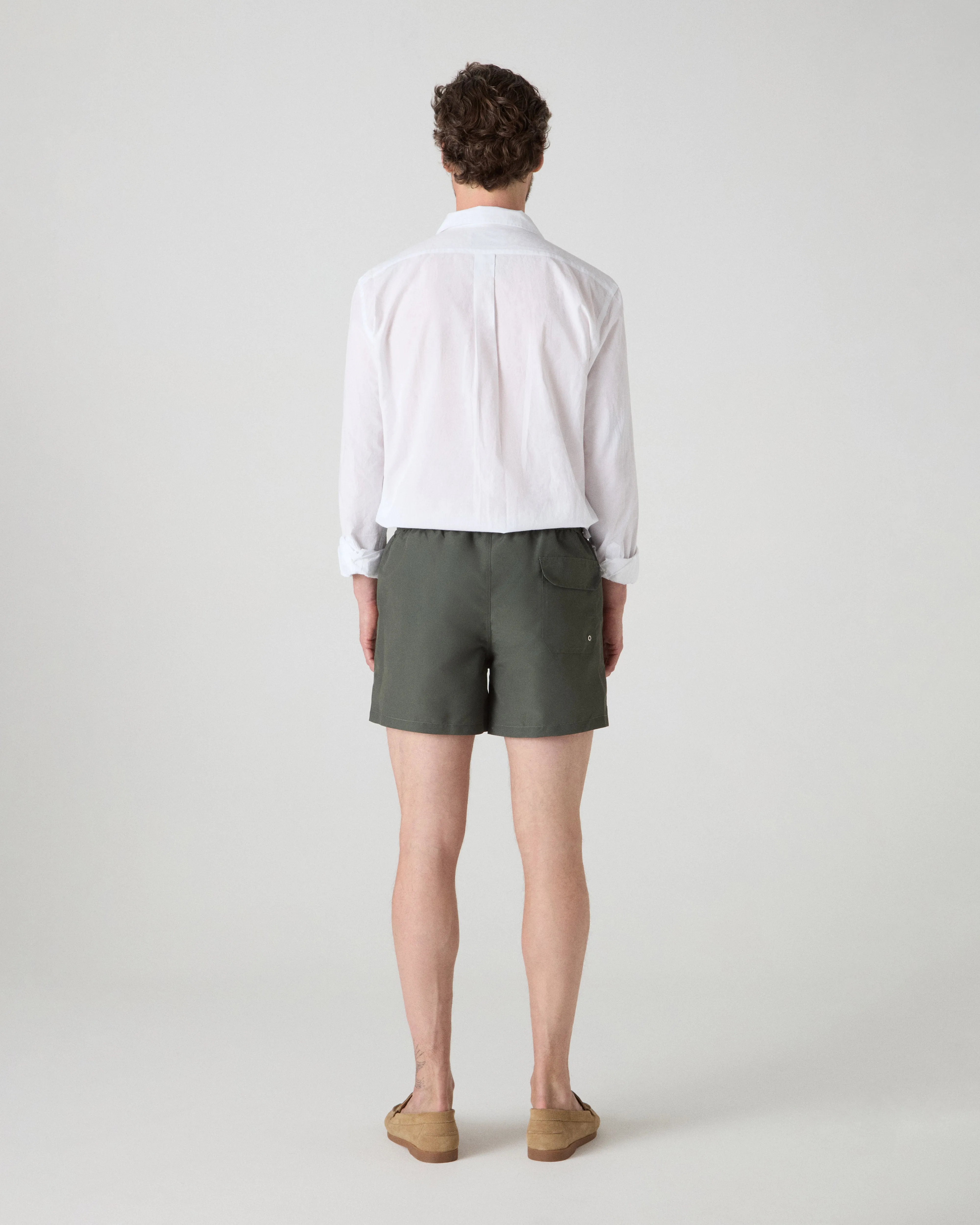 Alberto Swim Shorts - Olive sold by Berg & Berg product image thumbnail 3