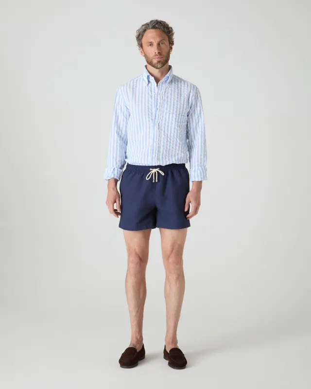 Alberto Swim Shorts - Navy made by Berg & Berg
