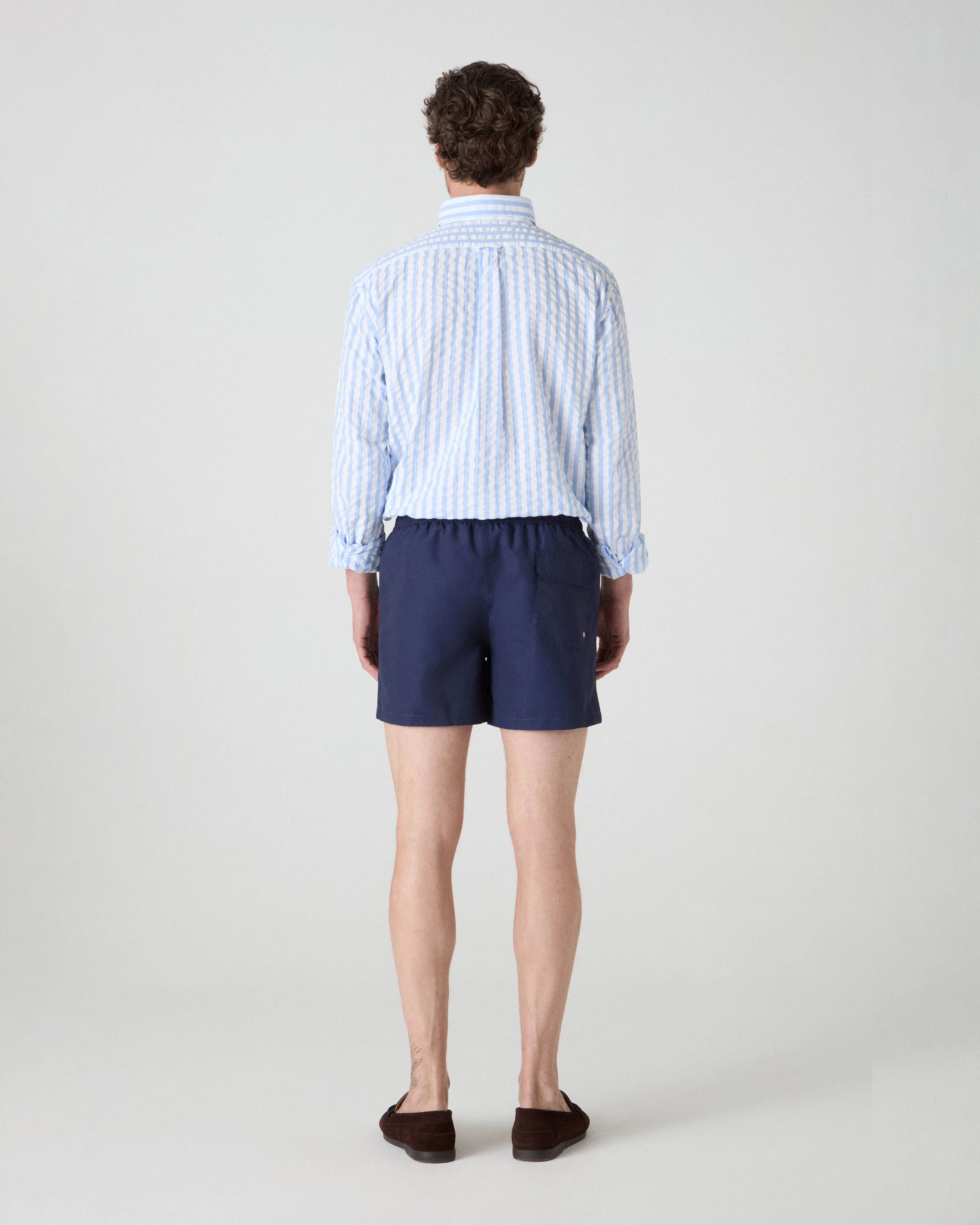 Alberto Swim Shorts - Navy sold by Berg & Berg product image thumbnail 3