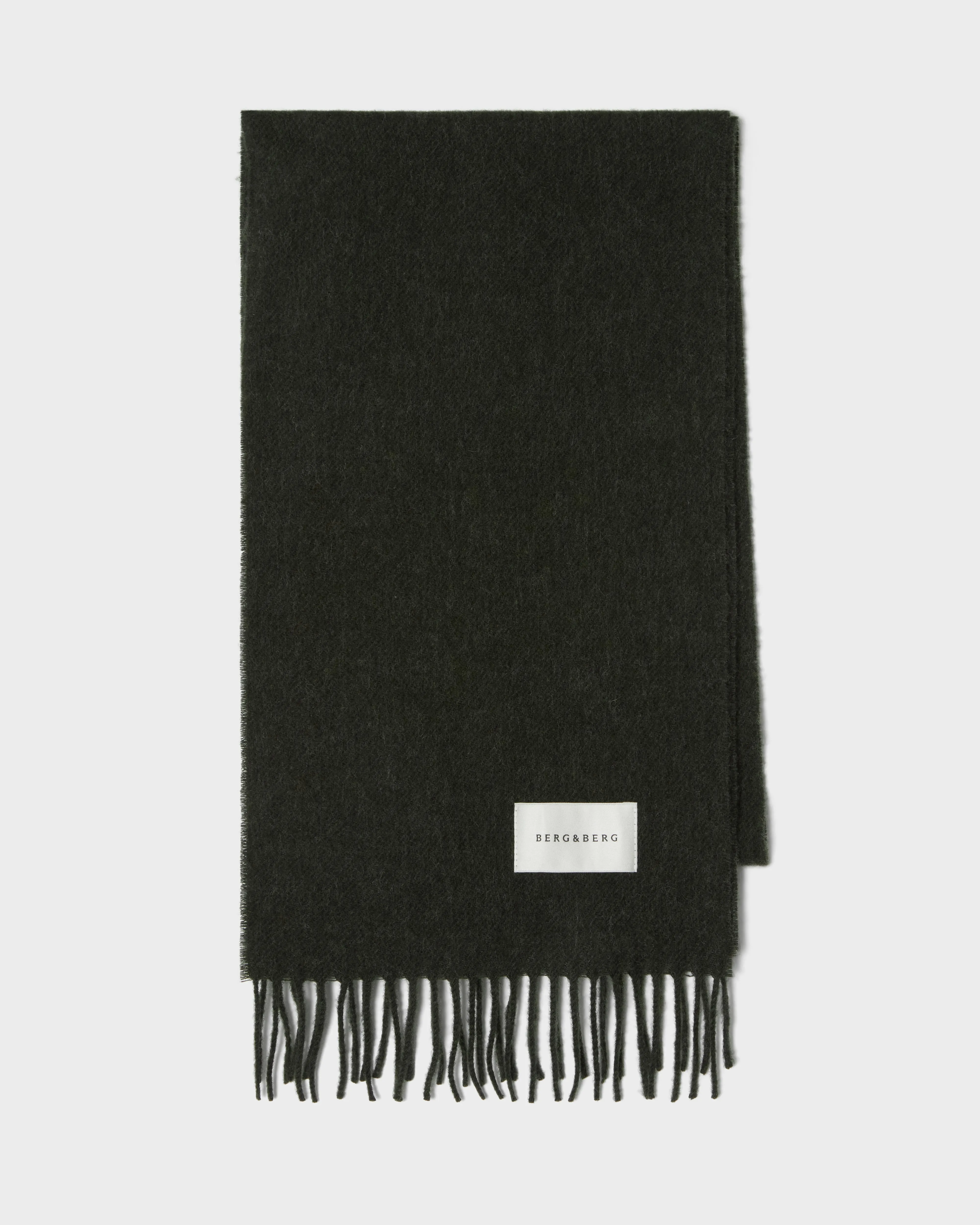 Wool Scarf - Dark Moss sold by Berg & Berg product image thumbnail 3