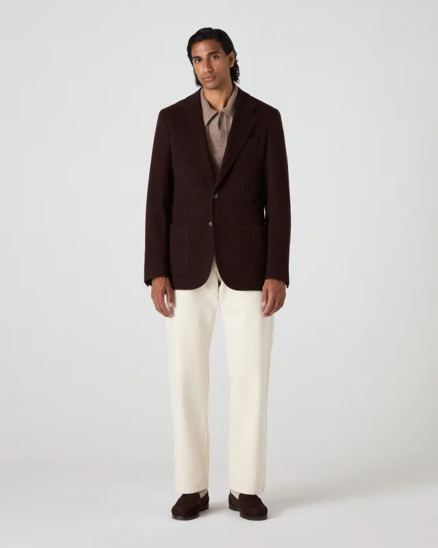 Dante Casual Blazer - Dark Chocolate made by Berg & Berg