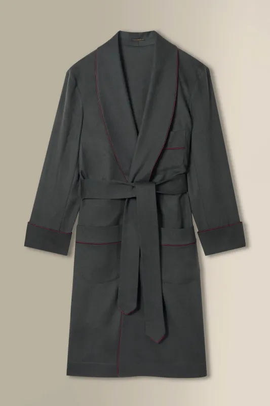 Green Unlined Cashmere Dressing Gown sold by New & Lingwood