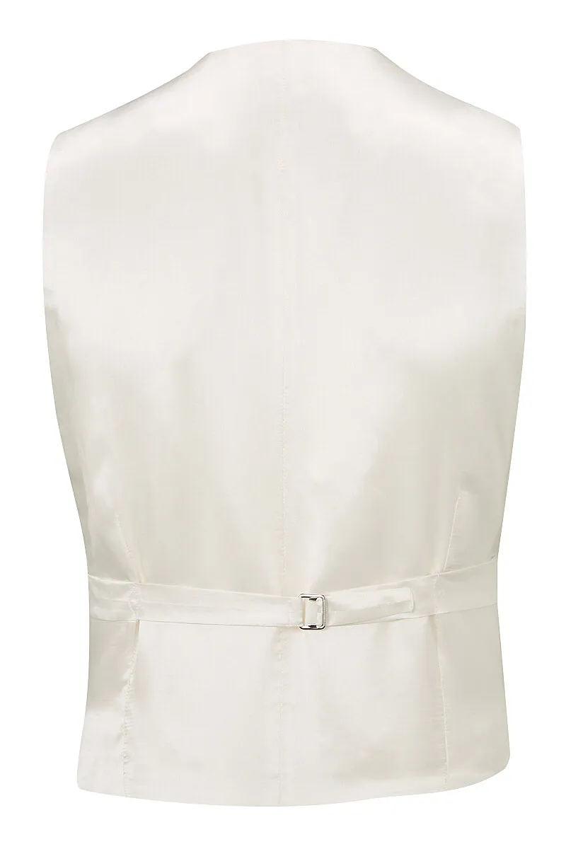 Pink Double Breasted Silk Waistcoat sold by New & Lingwood product image thumbnail 2