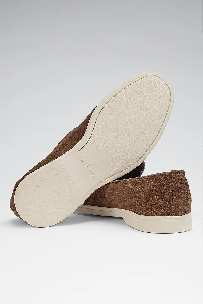 Chestnut Suede All Day Slipper sold by New & Lingwood product image thumbnail 3