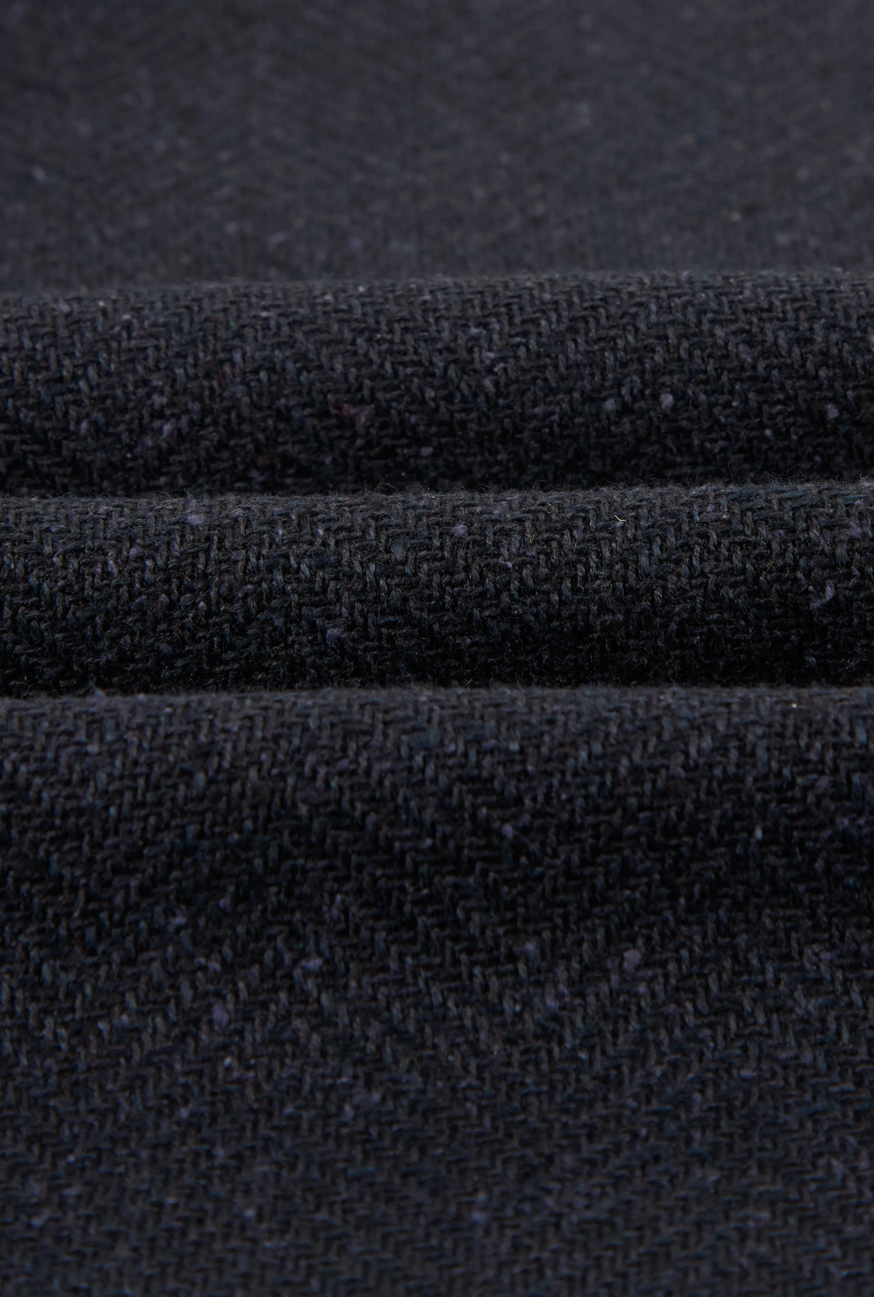 Navy Herringbone 5 Button Jacket sold by New & Lingwood product image thumbnail 5