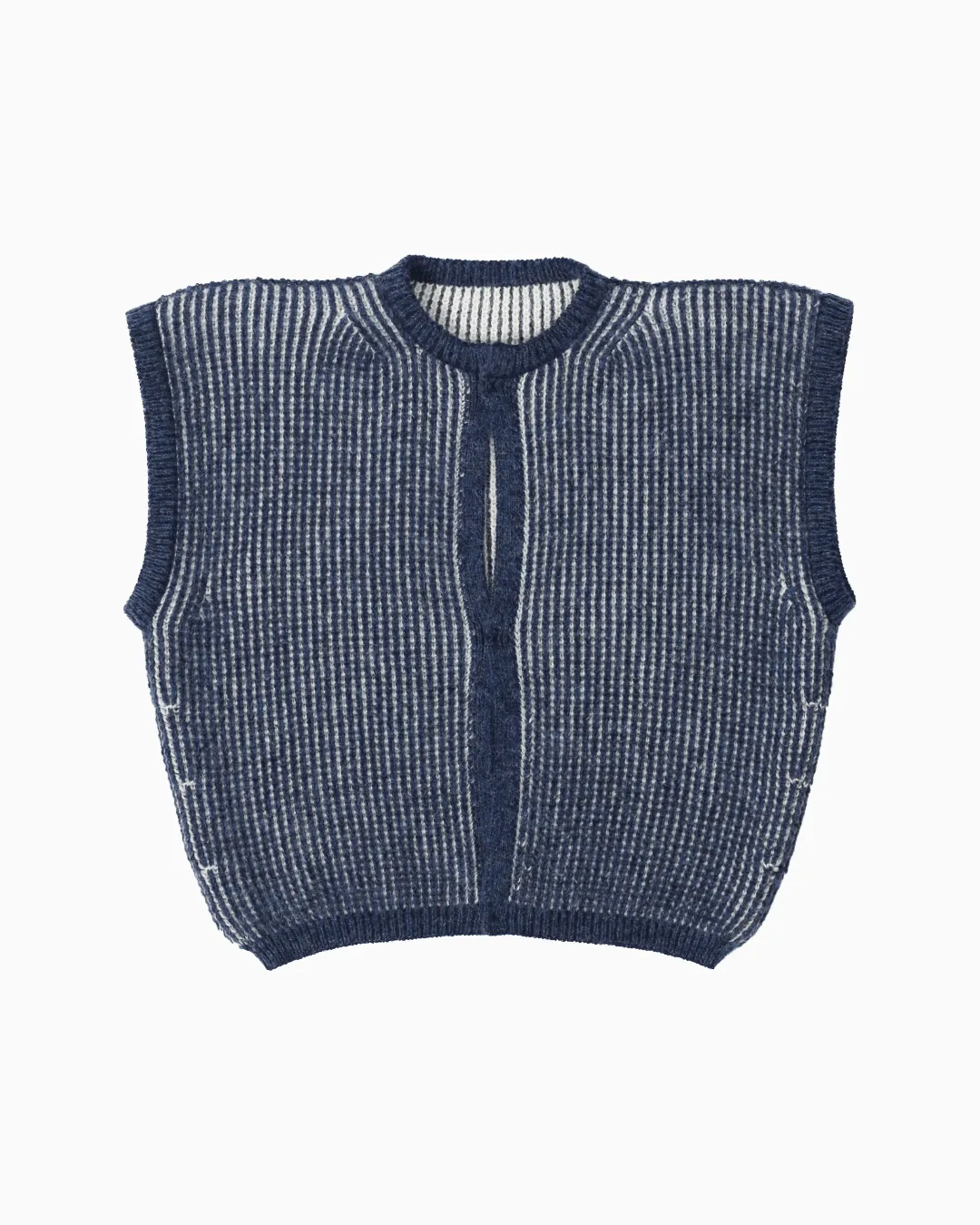 reversible cardigan vest sold by Belacaro product image thumbnail 2