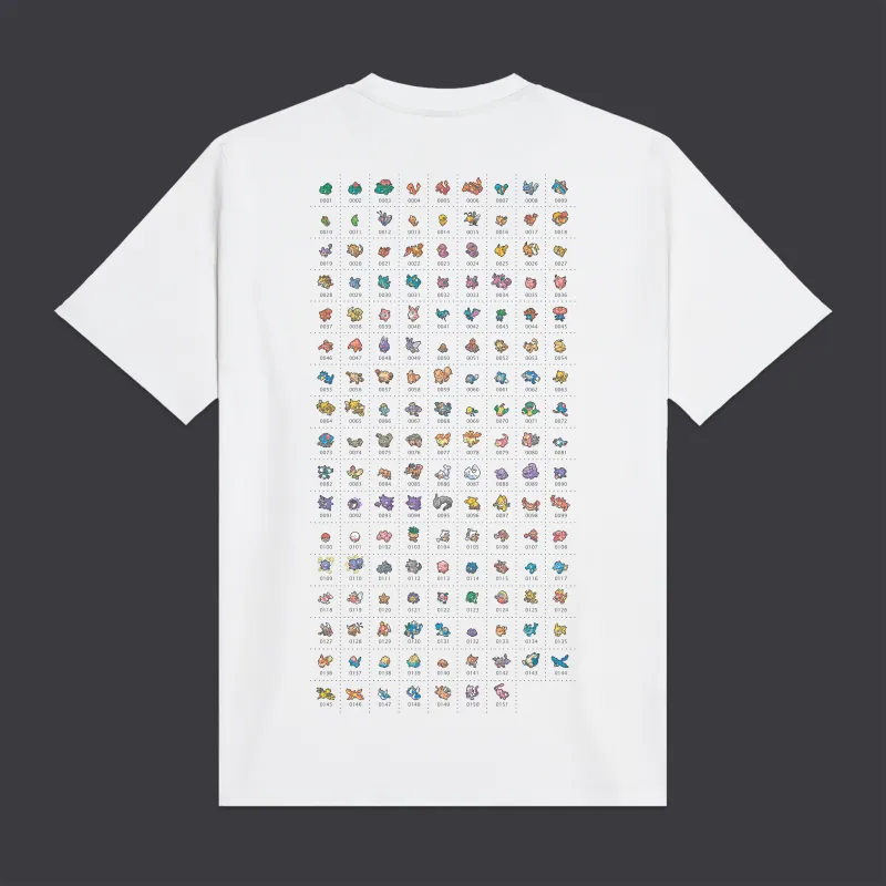 Pokédex Tee made by Dolly Noire