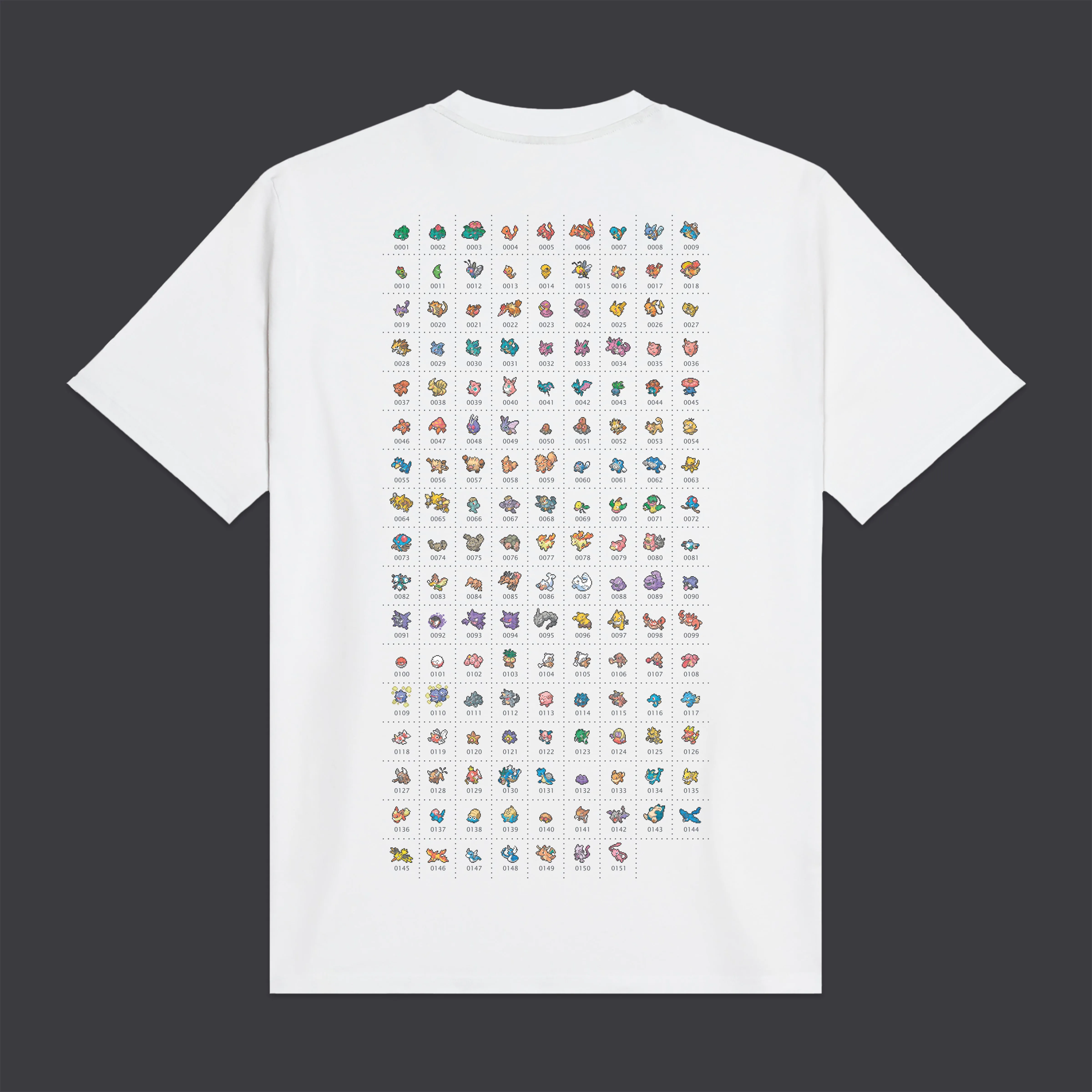 Pokédex Tee sold by Dolly Noire
