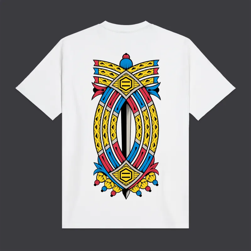 Sette di Spade - Triestine Tee White made by Dolly Noire