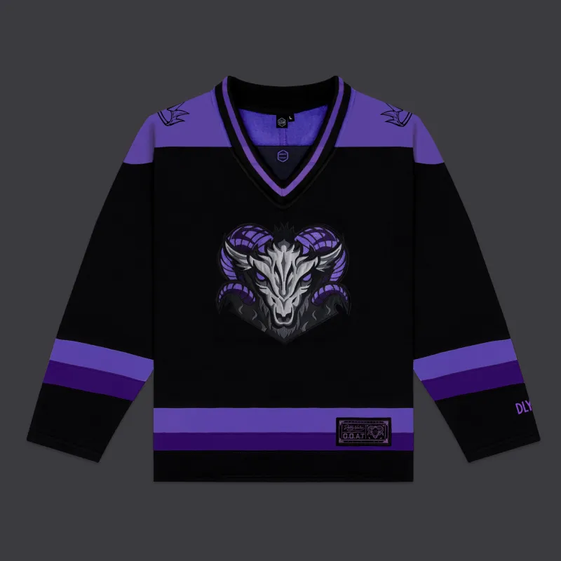 GOAT Blur Hockey Crewneck made by Dolly Noire