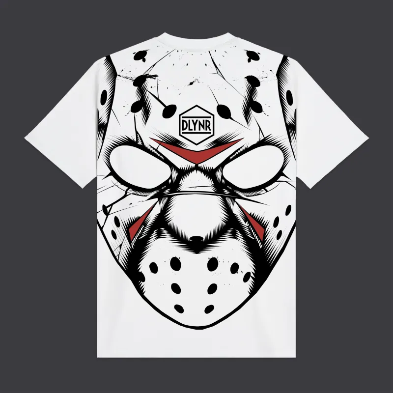 Hockey Mask Tee White made by Dolly Noire