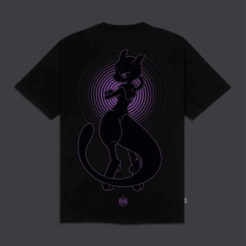 MewTwo Tee Black made by Dolly Noire
