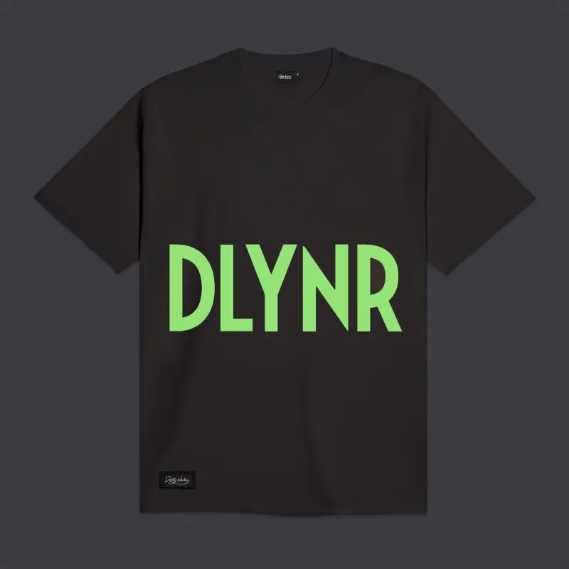 DLYNR Box Logo Tee Grey made by Dolly Noire