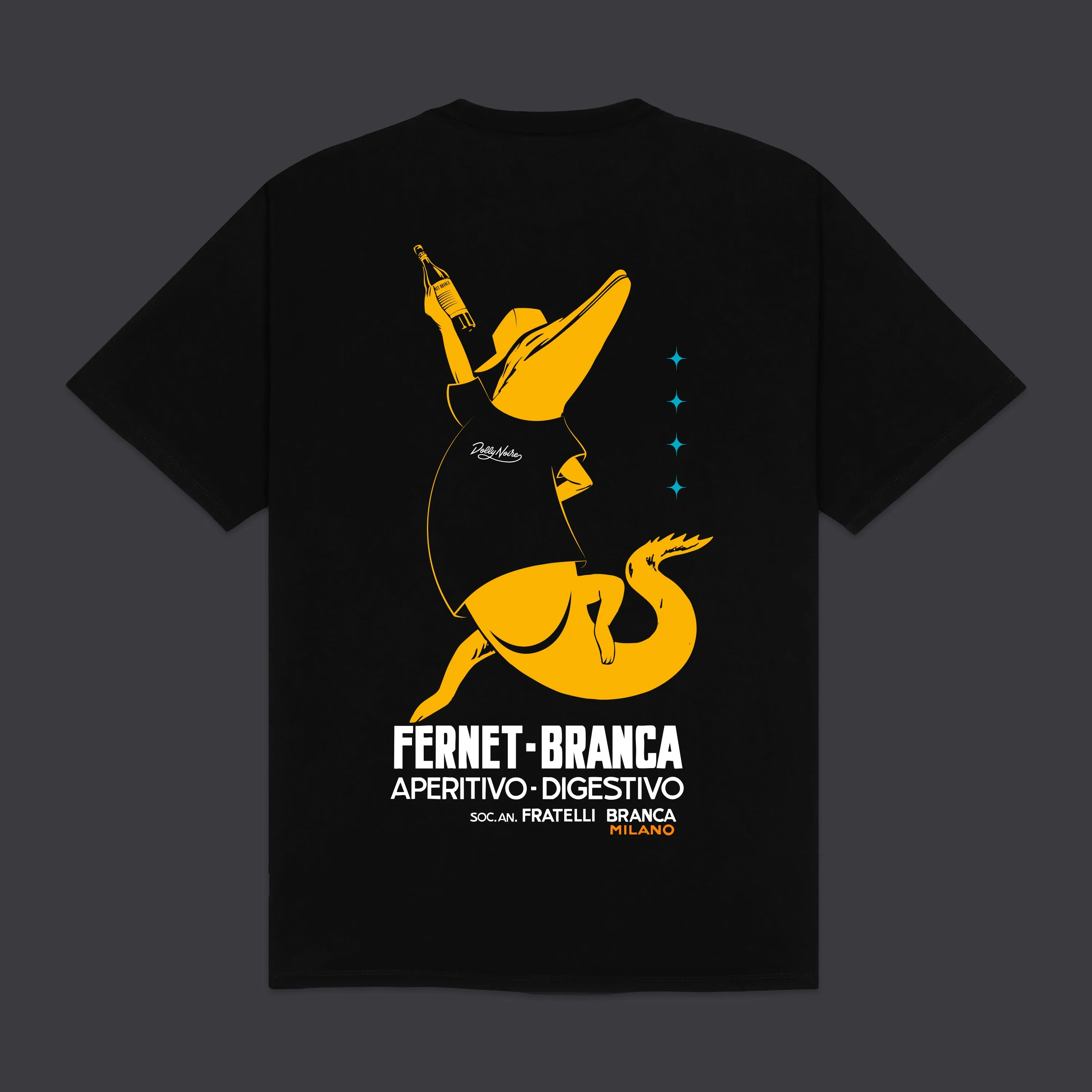 Fernandito Tee Black sold by Dolly Noire