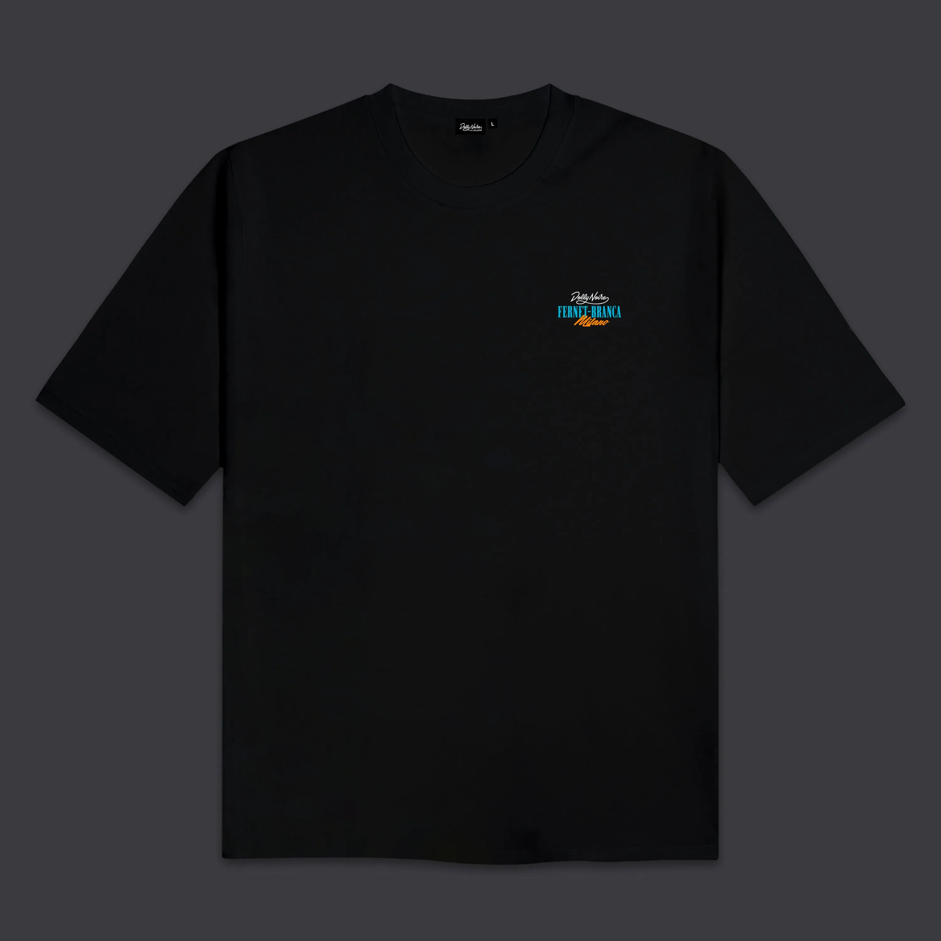 Outline Eagle Over Kimono Tee Black sold by Dolly Noire product image thumbnail 2