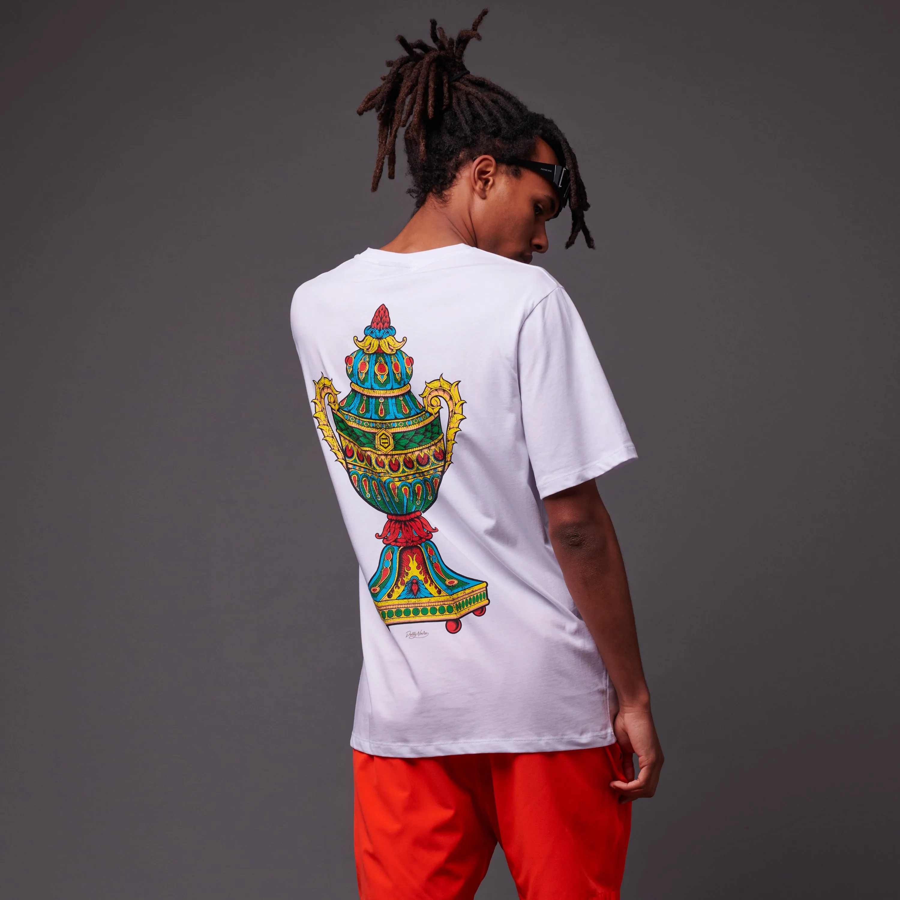Asso Di Coppe Tee White sold by Dolly Noire product image thumbnail 3