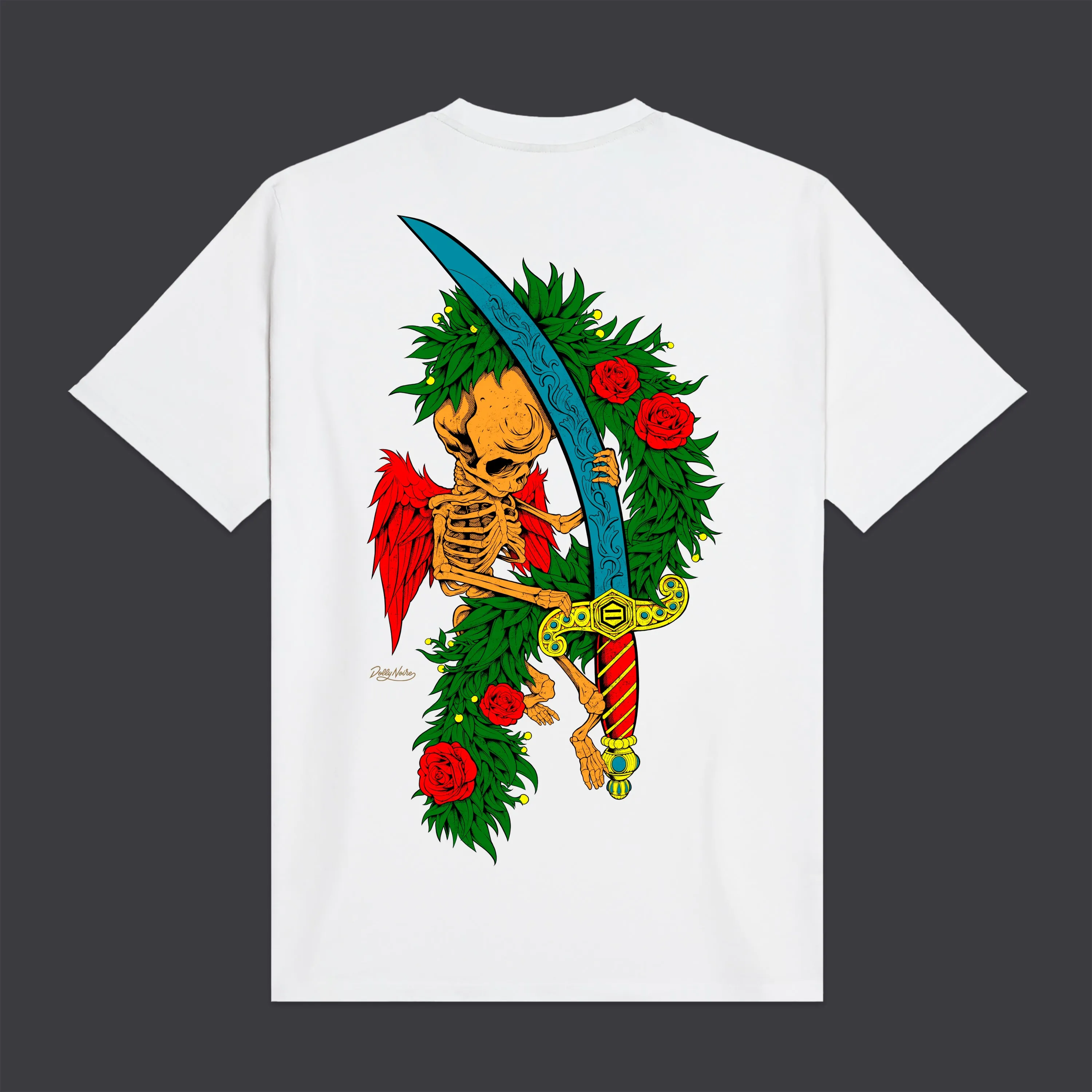 Asso Di Spade Tee White sold by Dolly Noire