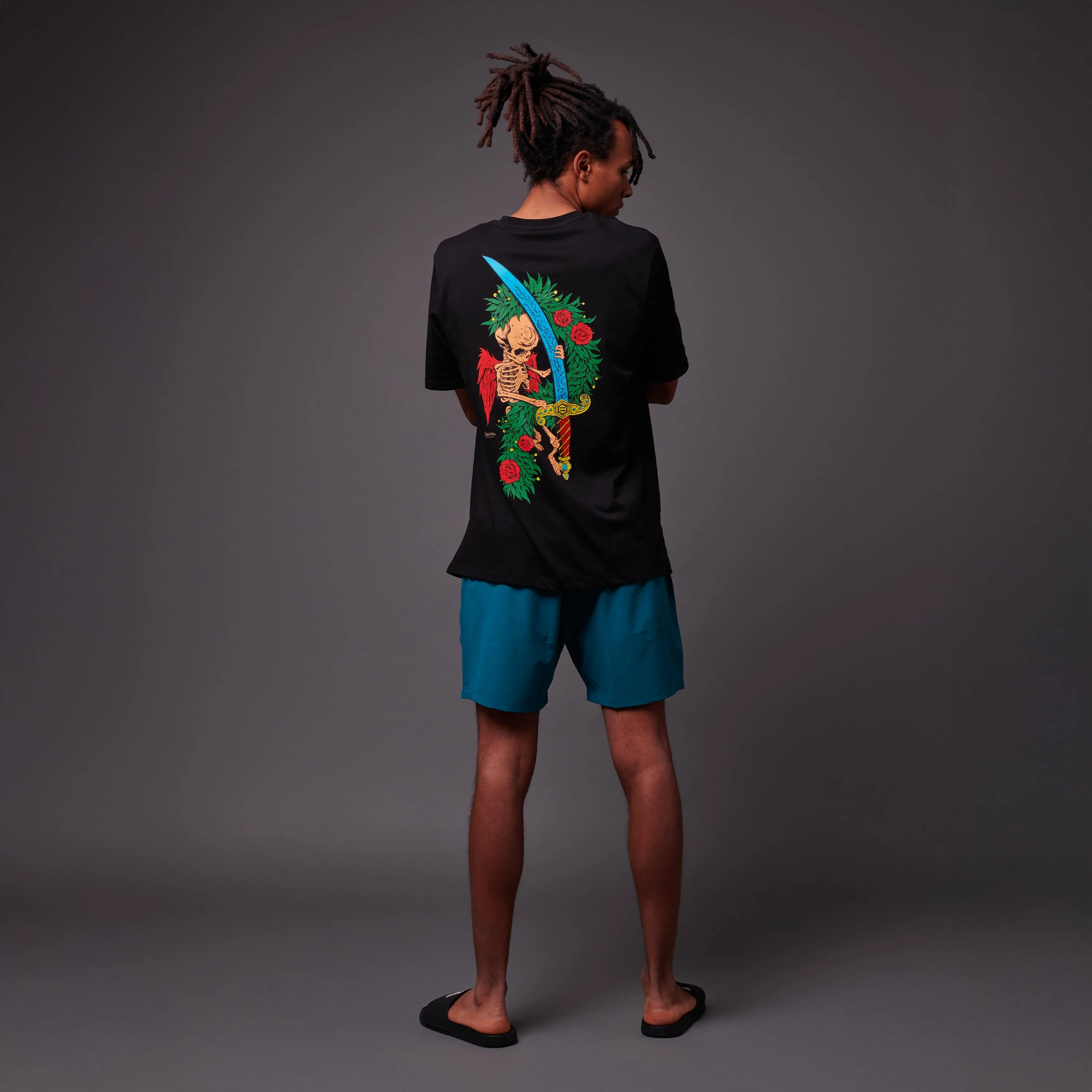 Asso Di Spade Tee Black sold by Dolly Noire product image thumbnail 3