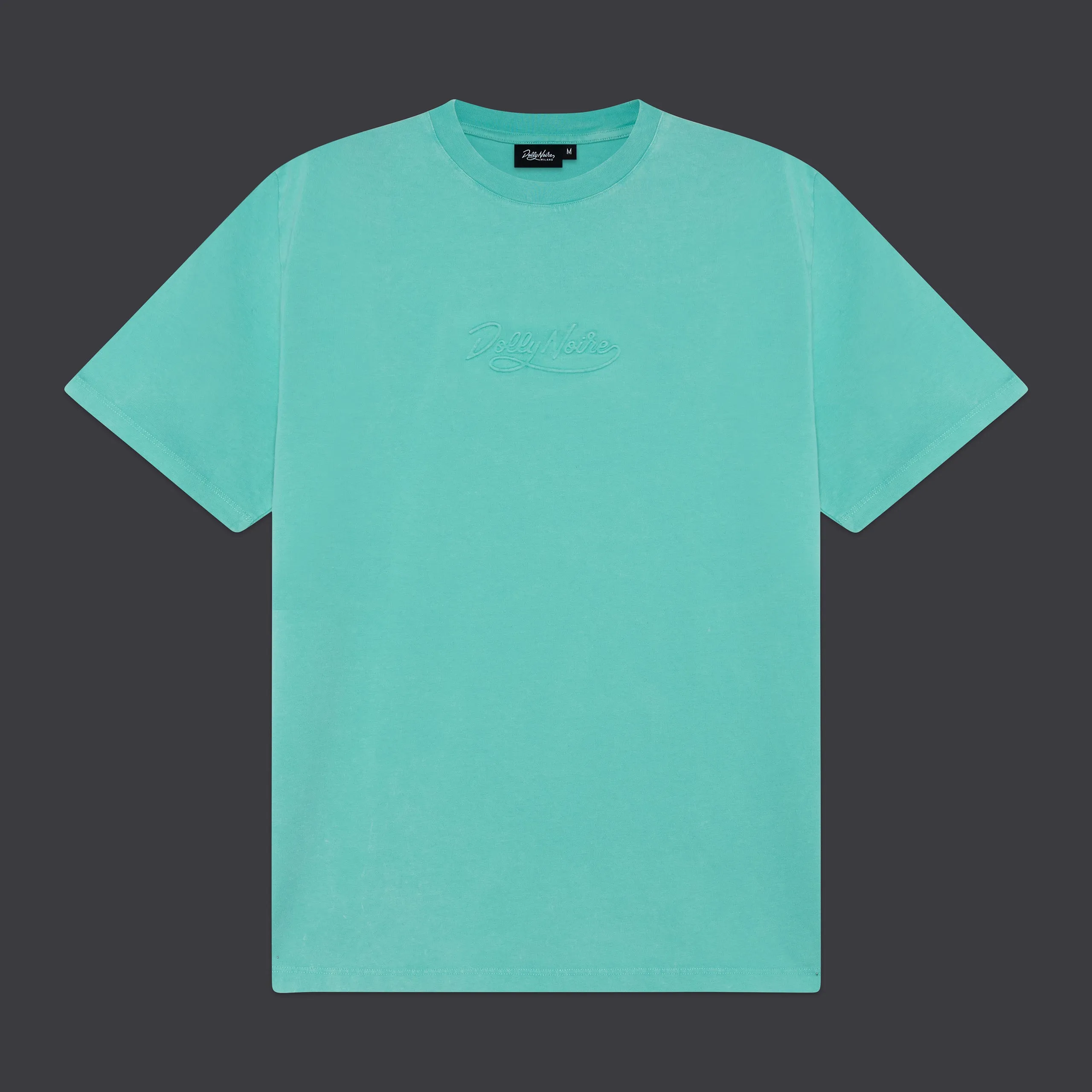 Acid Wash Tee Turquoise sold by Dolly Noire