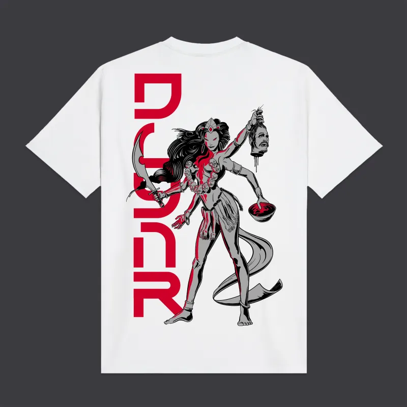 Kali Tee White made by Dolly Noire