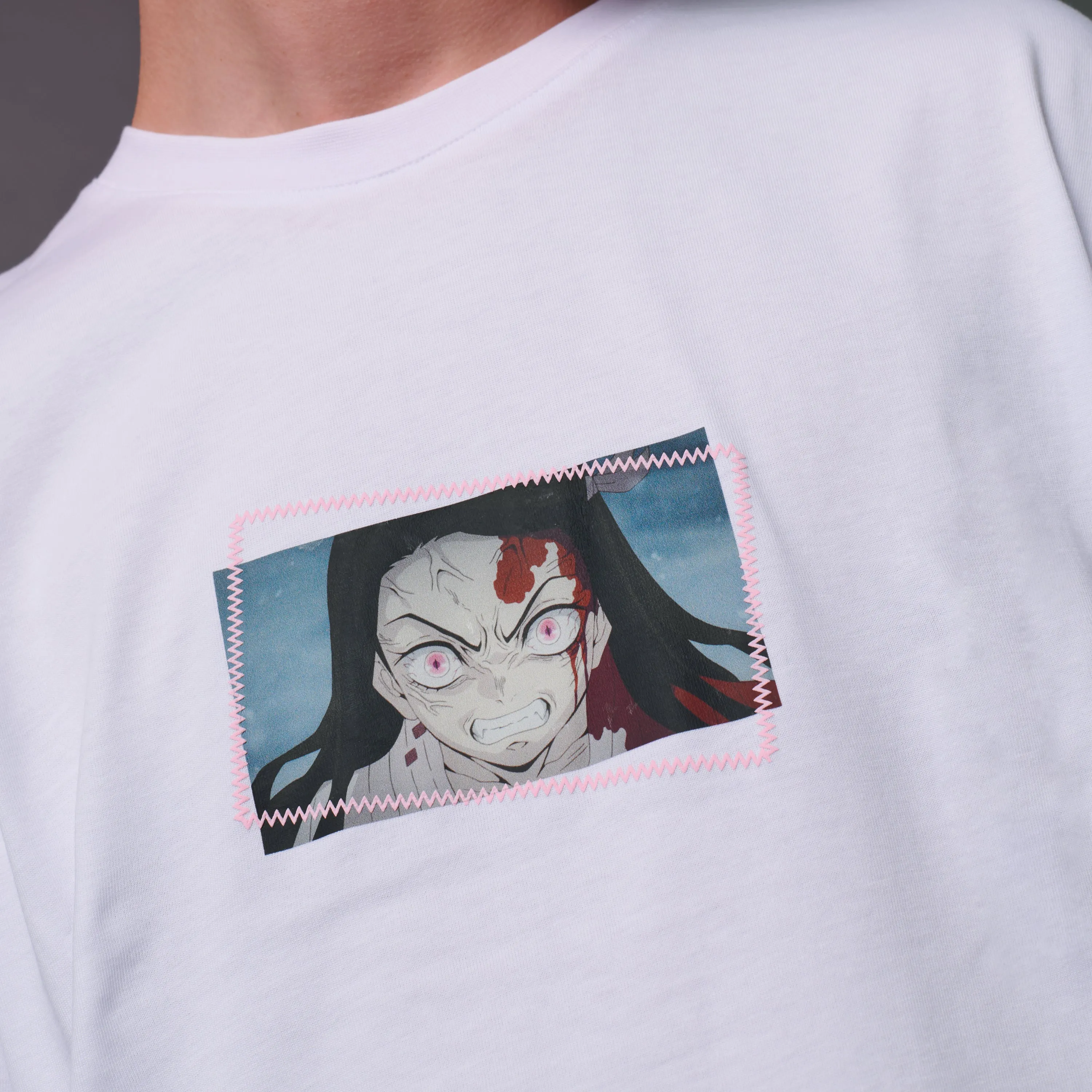 Kamado Nezuko Tee White sold by Dolly Noire product image thumbnail 3