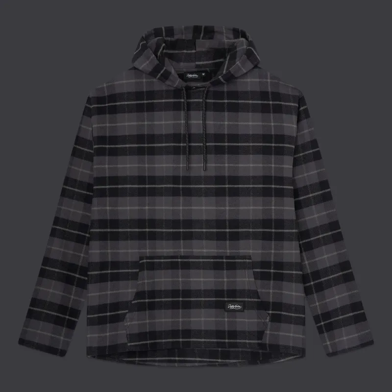 Tartan Hoodie Black made by Dolly Noire
