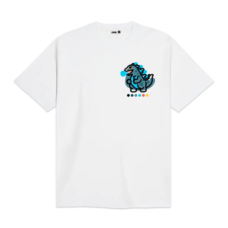 Mostro_Mambo Tee White made by Dolly Noire