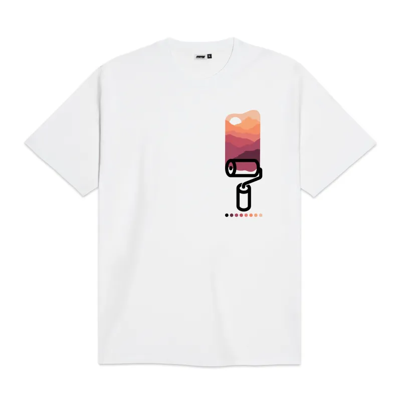 Rullo_Mambo Tee White made by Dolly Noire