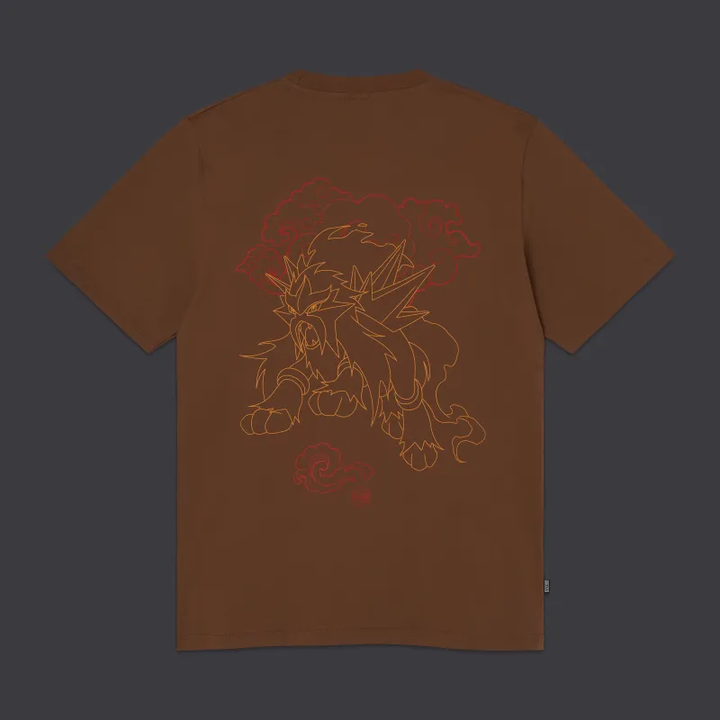 Entei Tee Brown made by Dolly Noire