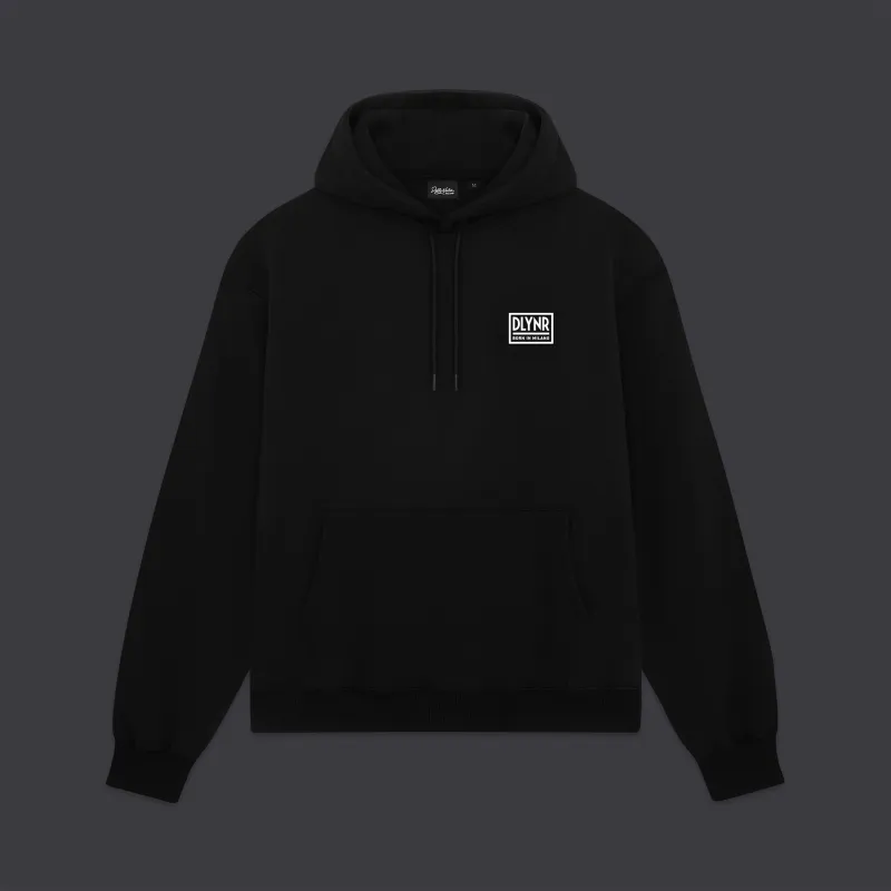 Minimal Hoodie Black made by Dolly Noire