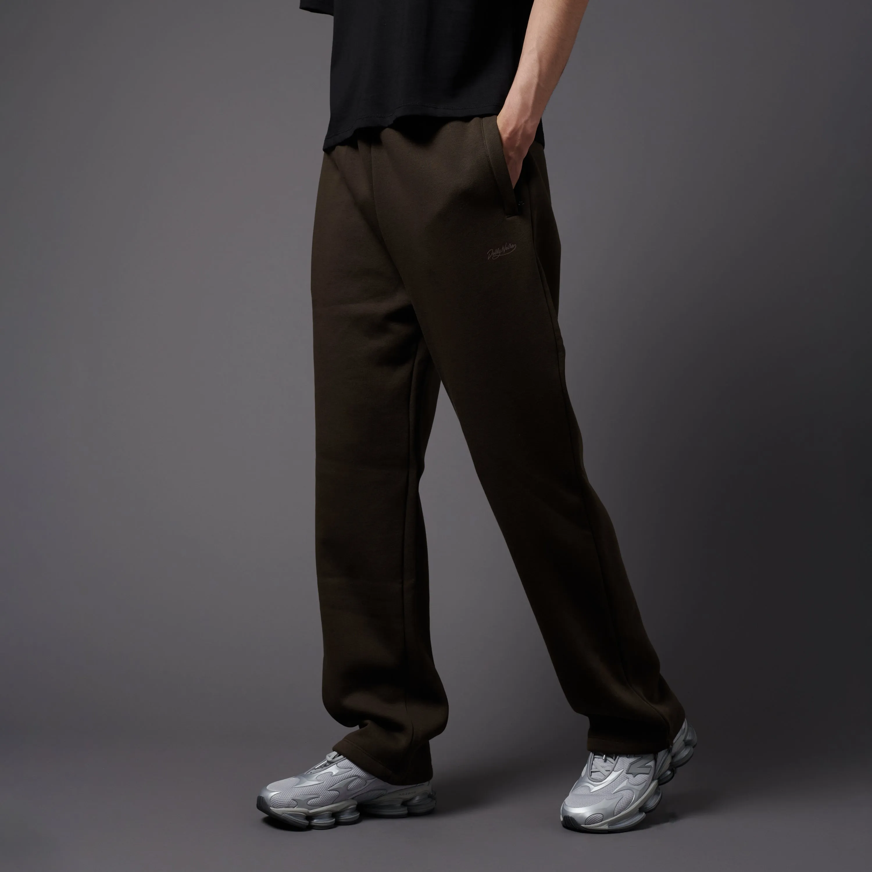 Relaxed Sweatpants Coffee Bean sold by Dolly Noire product image thumbnail 2