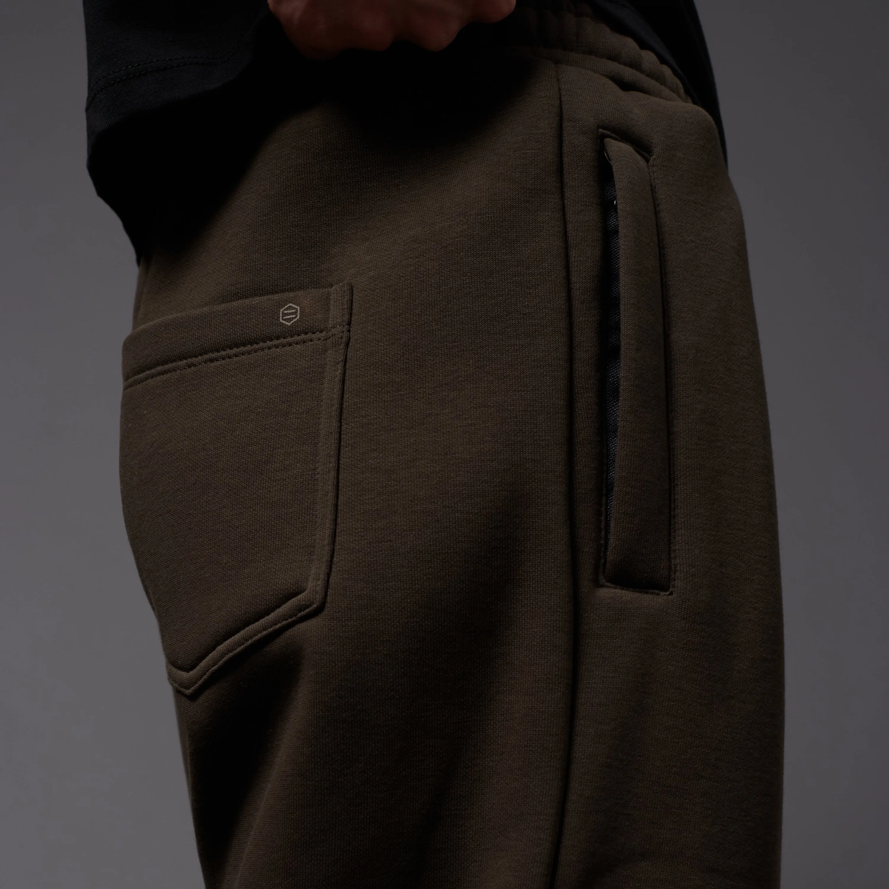 Relaxed Sweatpants Coffee Bean sold by Dolly Noire product image thumbnail 5