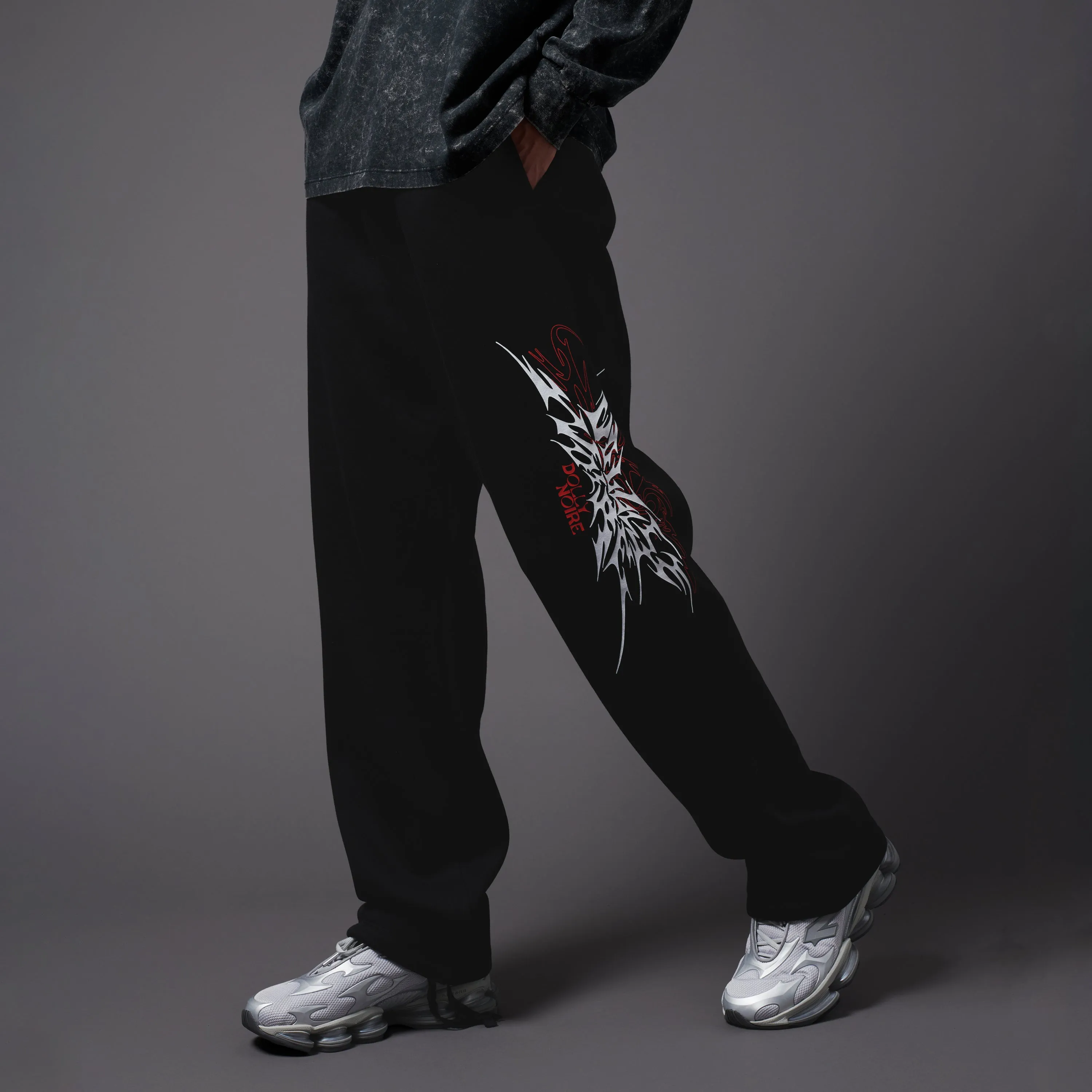 Shard Dolly Noire Relaxed Sweatpants Black sold by Dolly Noire product image thumbnail 2