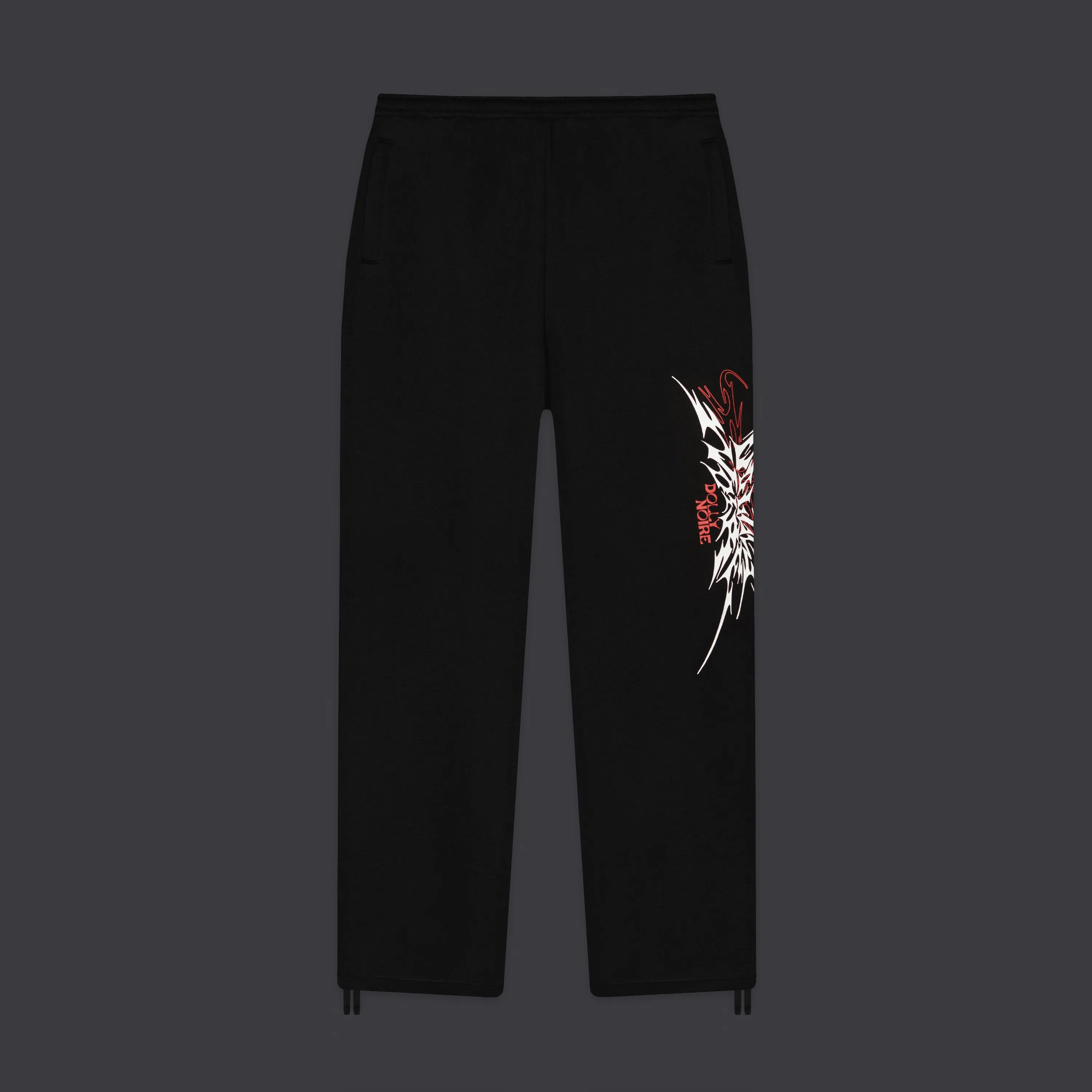 Shard Dolly Noire Relaxed Sweatpants Black sold by Dolly Noire