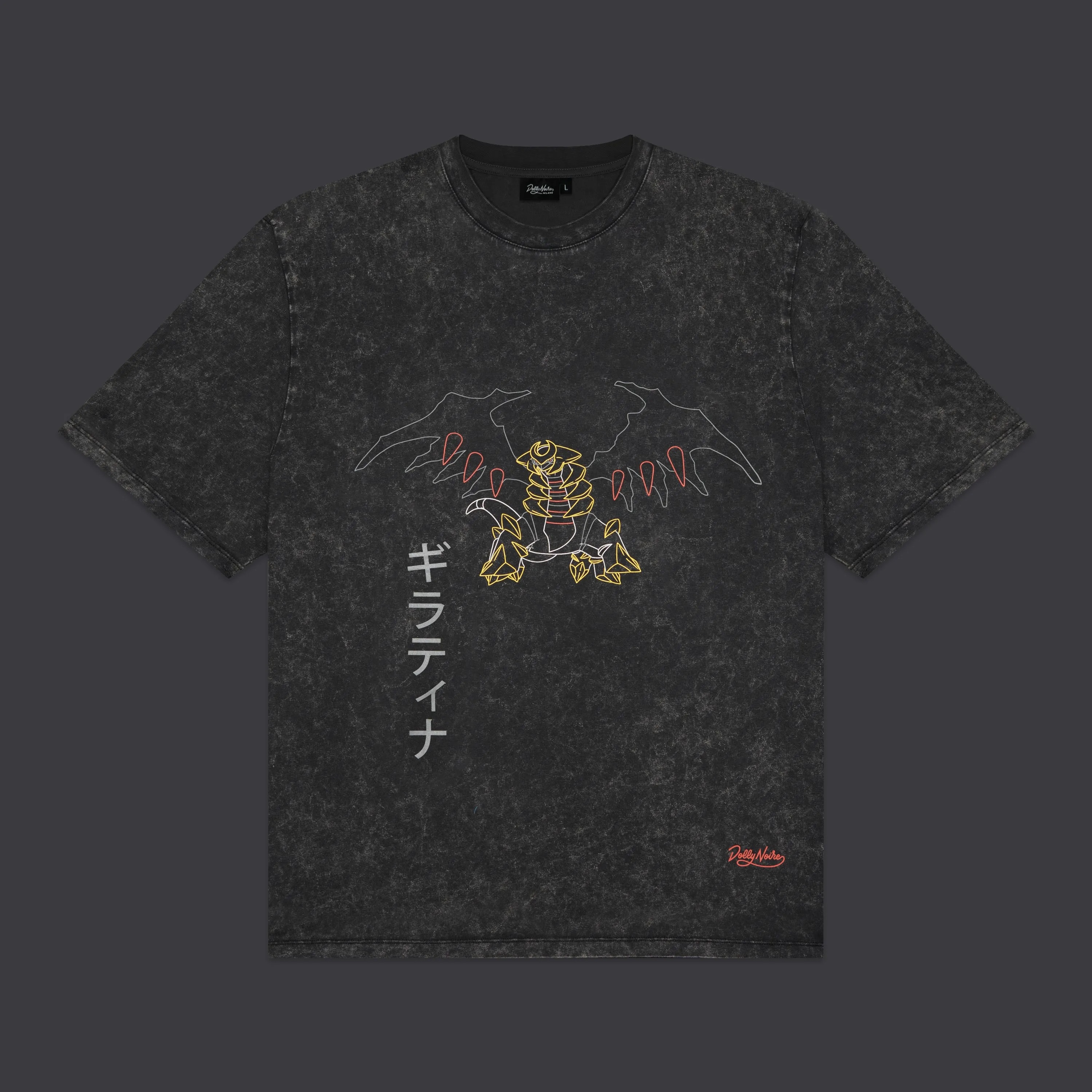Giratina Tee Acid Black sold by Dolly Noire