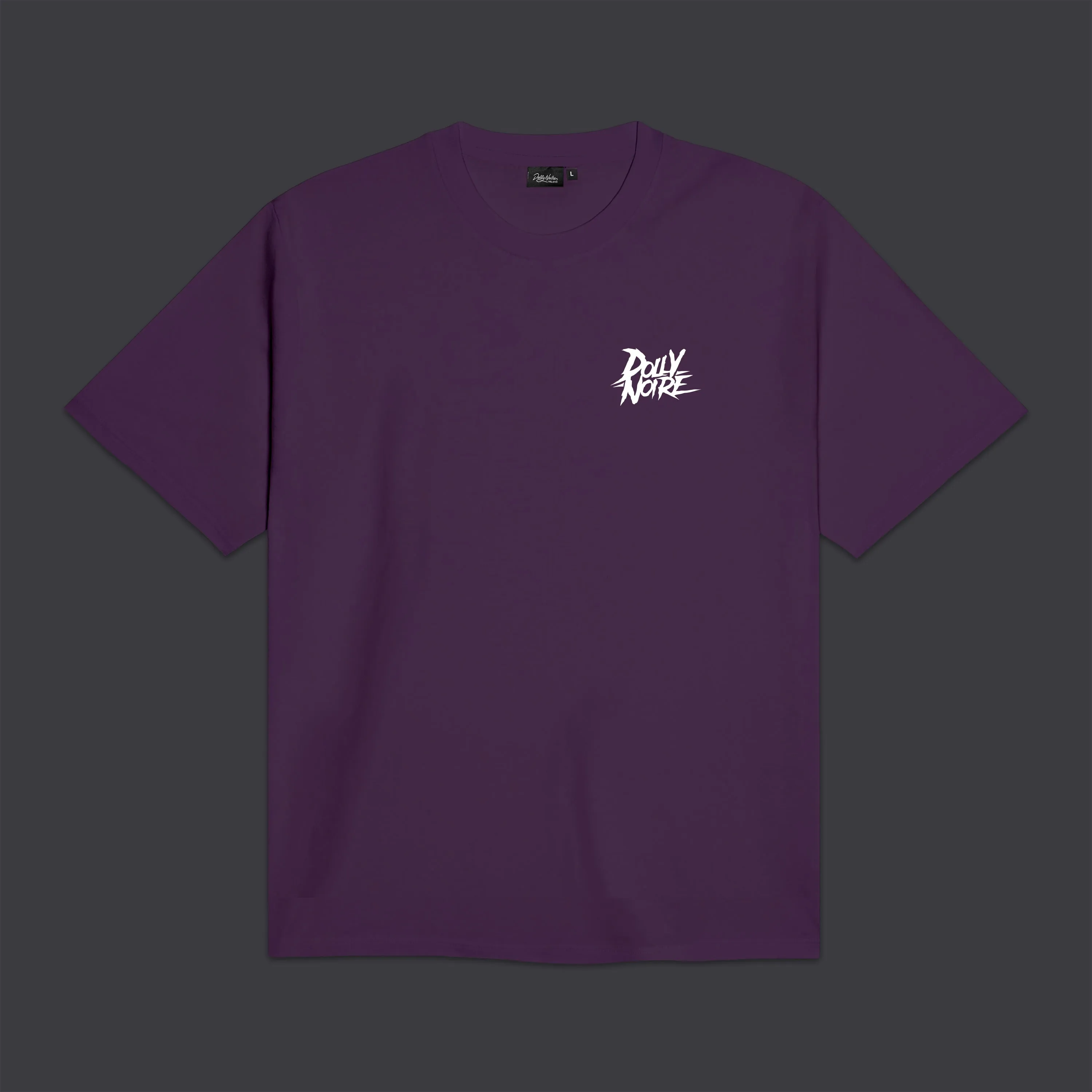 Satanicat Tee Purple Reign sold by Dolly Noire product image thumbnail 2