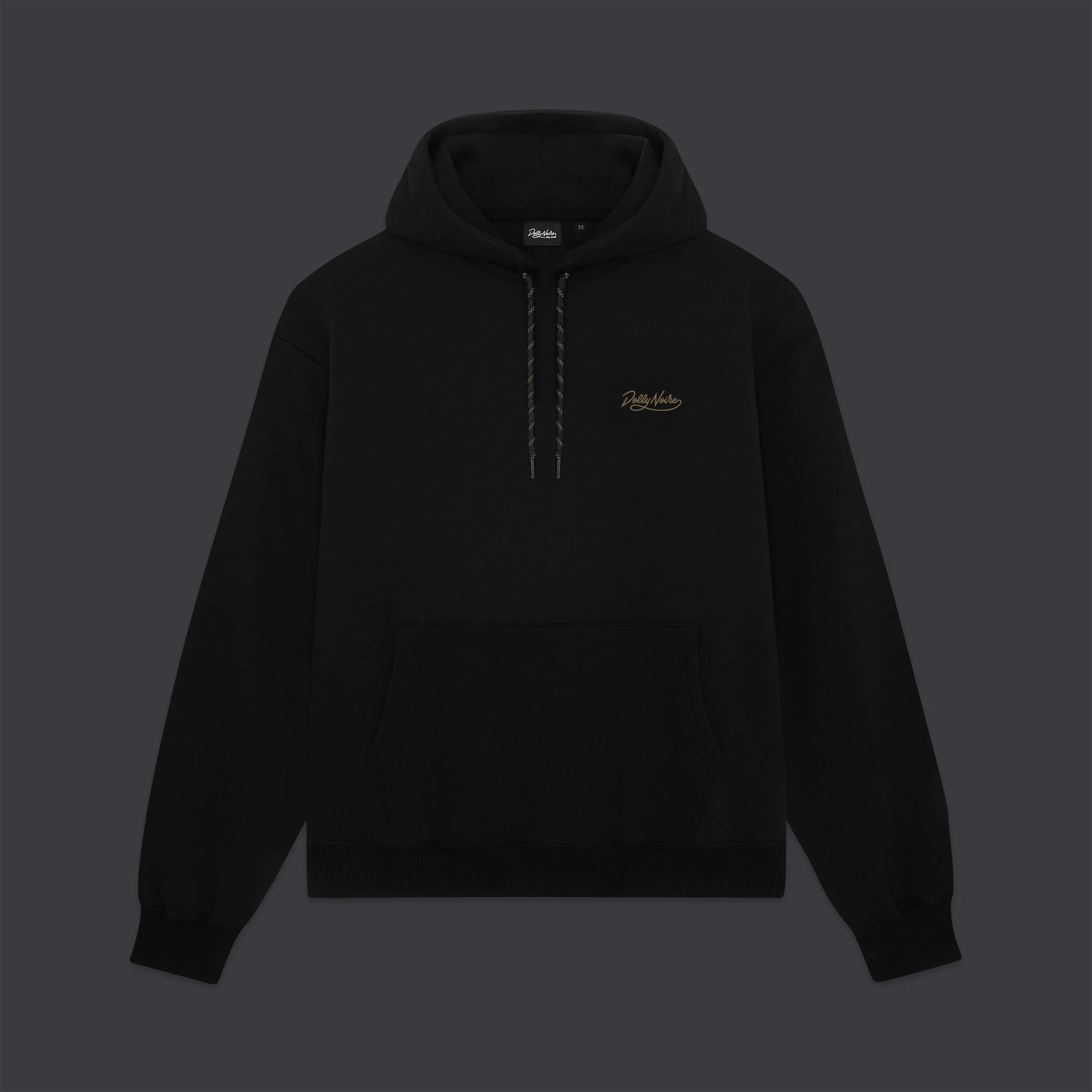 Sette di Denari - Napoletane Hoodie Black sold by Dolly Noire product image thumbnail 2
