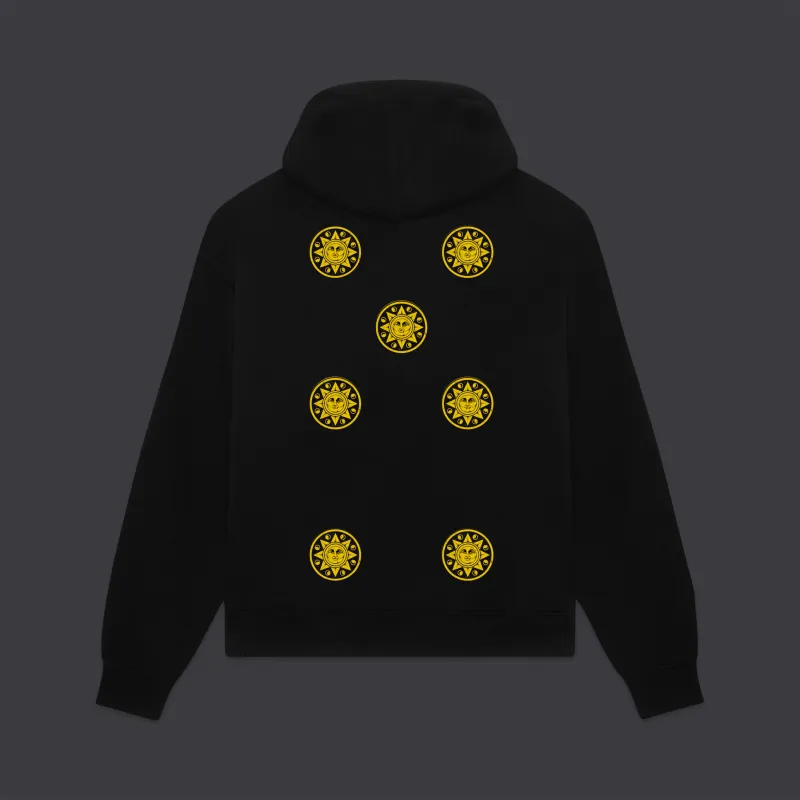Sette di Denari - Napoletane Hoodie Black made by Dolly Noire