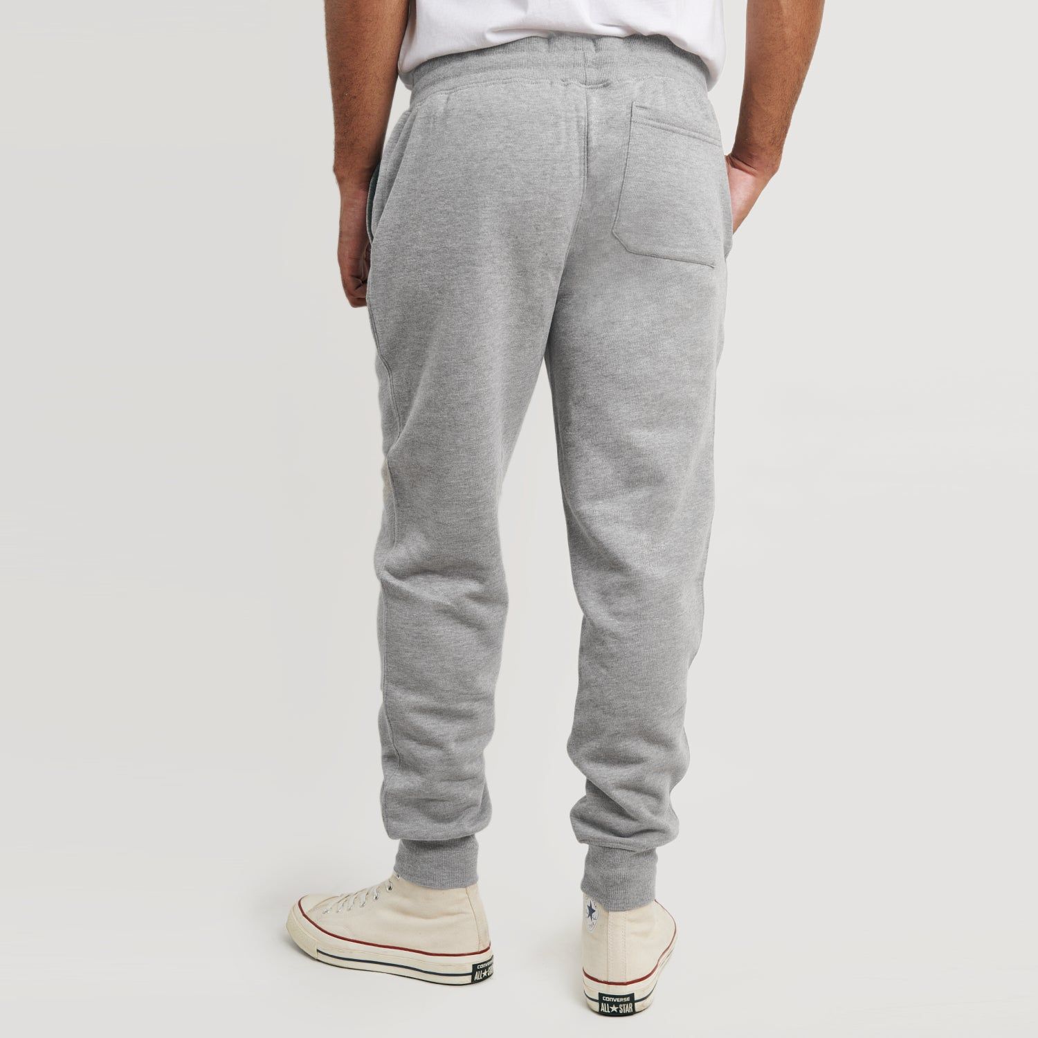 Heather Gray Fleece Joggers sold by True Classic product image thumbnail 4