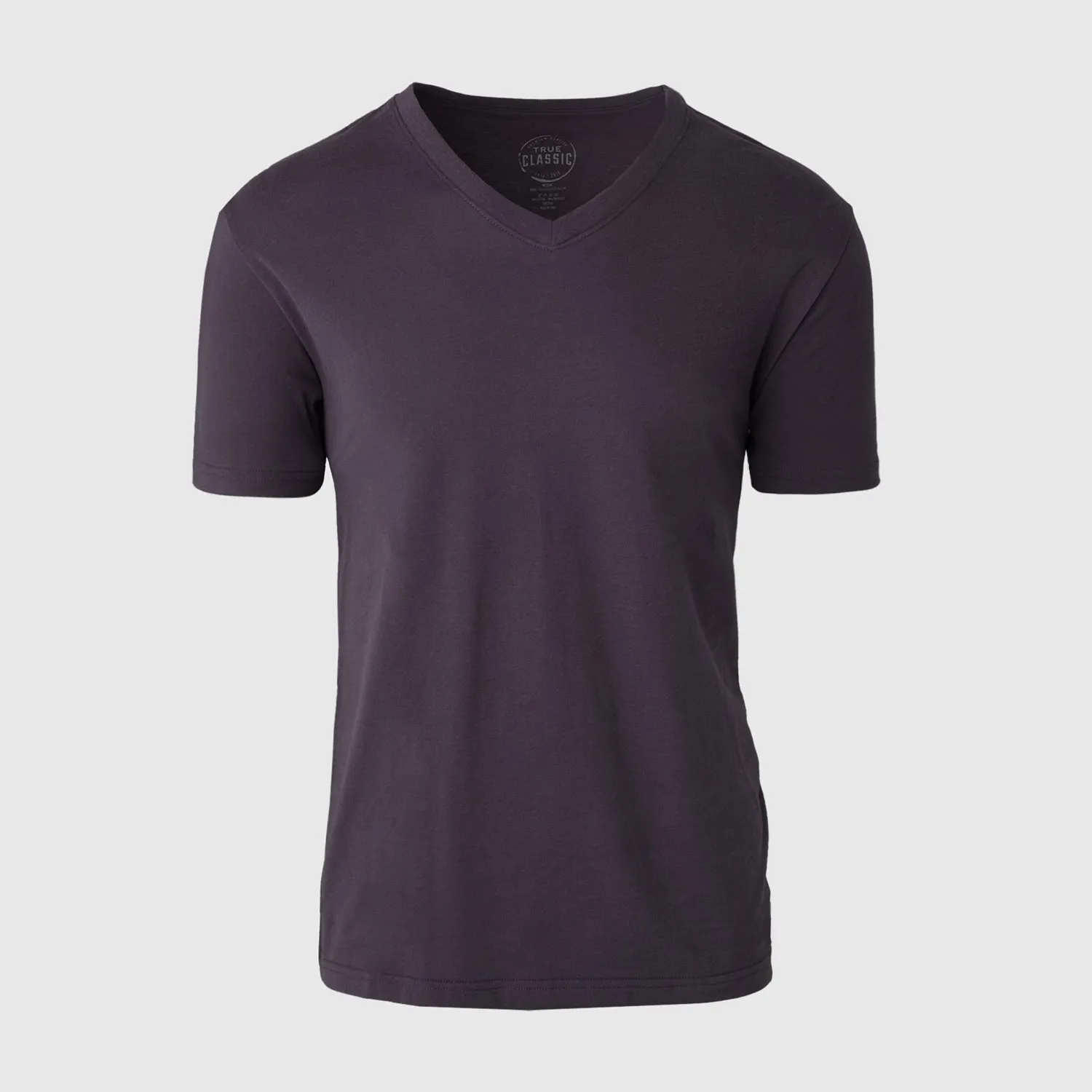 Dark Purple V-Neck Tee sold by True Classic product image thumbnail 2