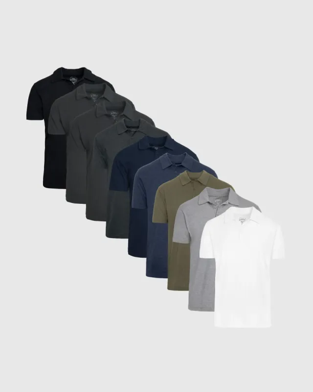 Essential Polo 9-Pack sold by True Classic