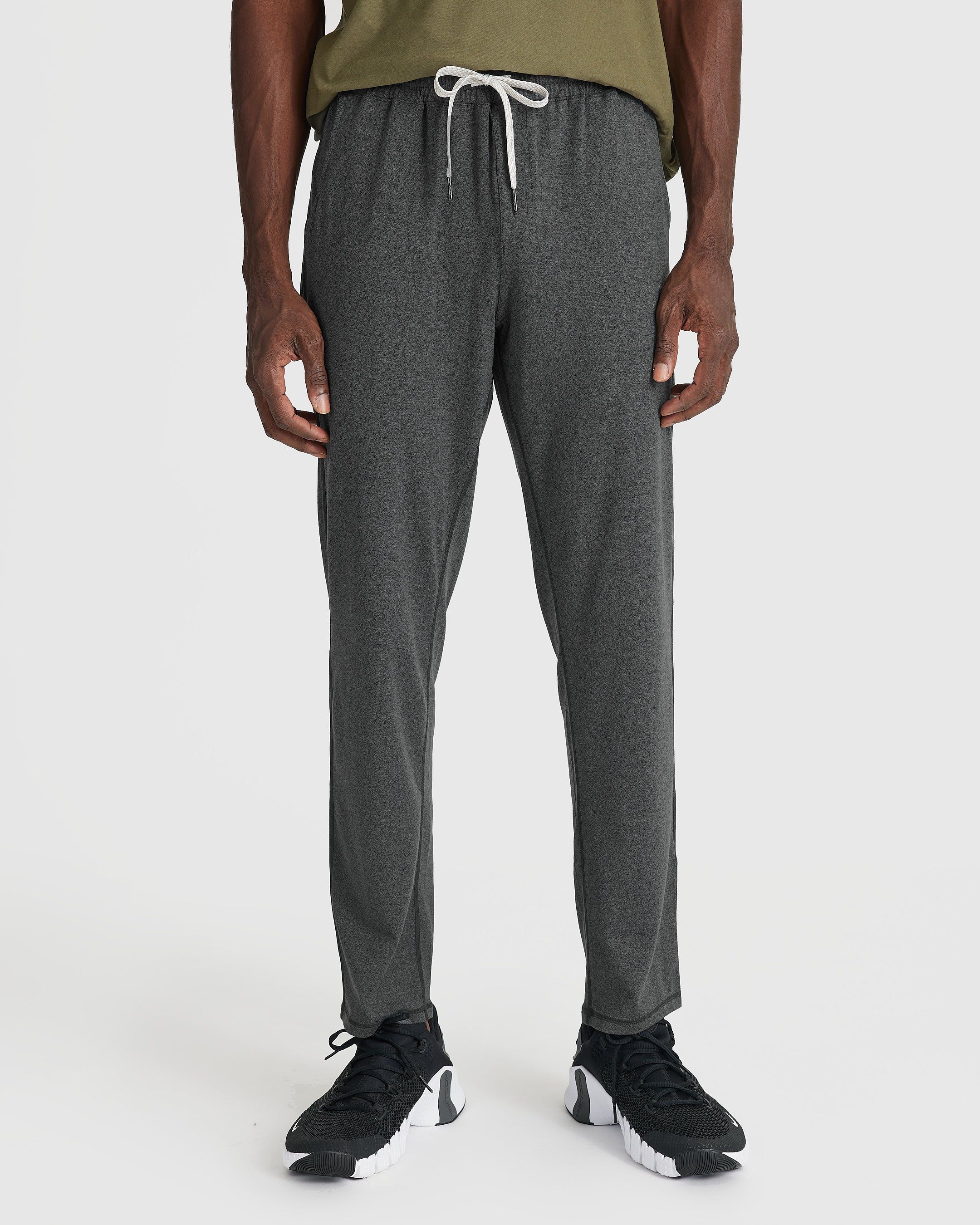 Charcoal Heather Active Comfort Straight Leg Pant sold by True Classic