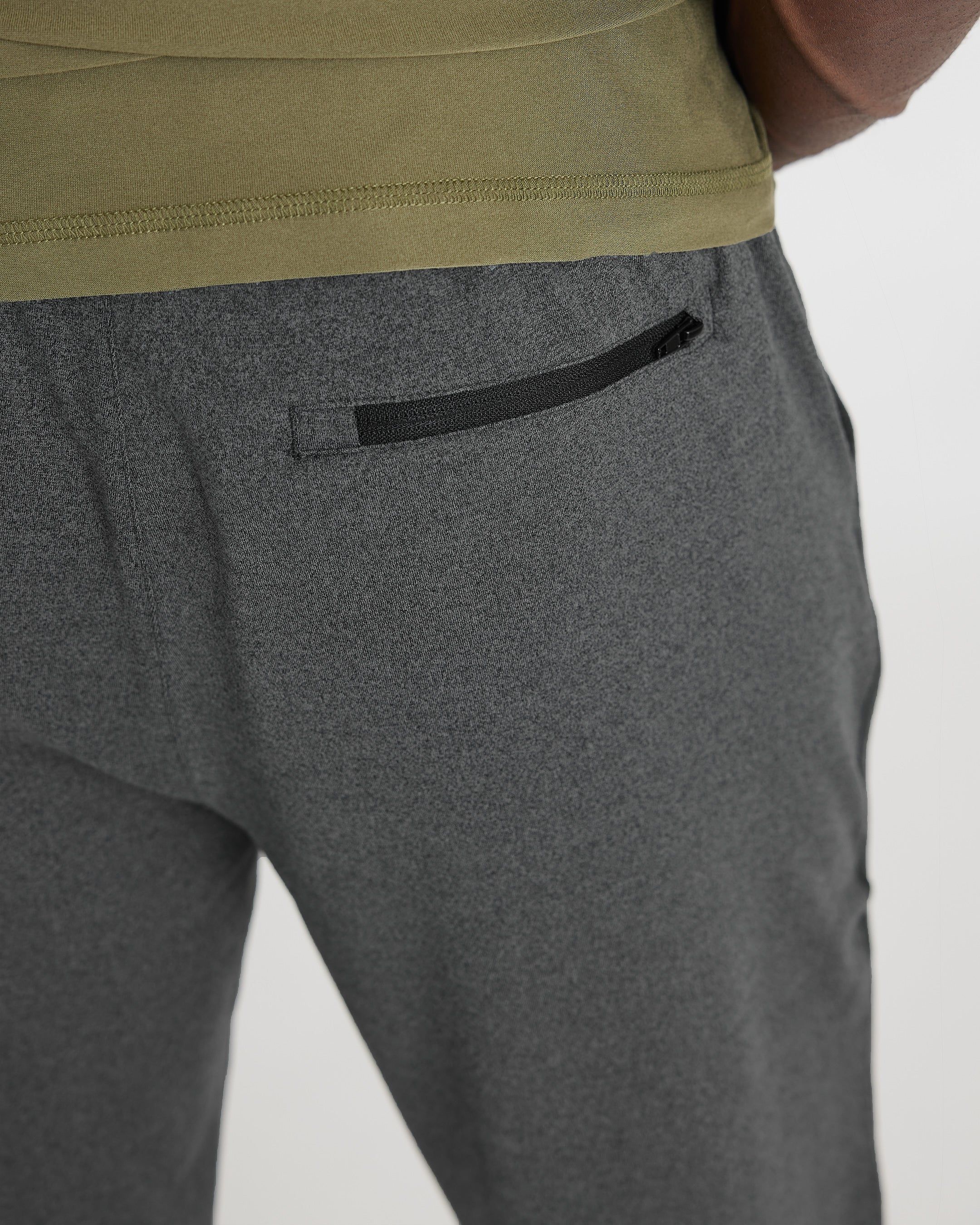 Charcoal Heather Active Comfort Straight Leg Pant sold by True Classic product image thumbnail 5
