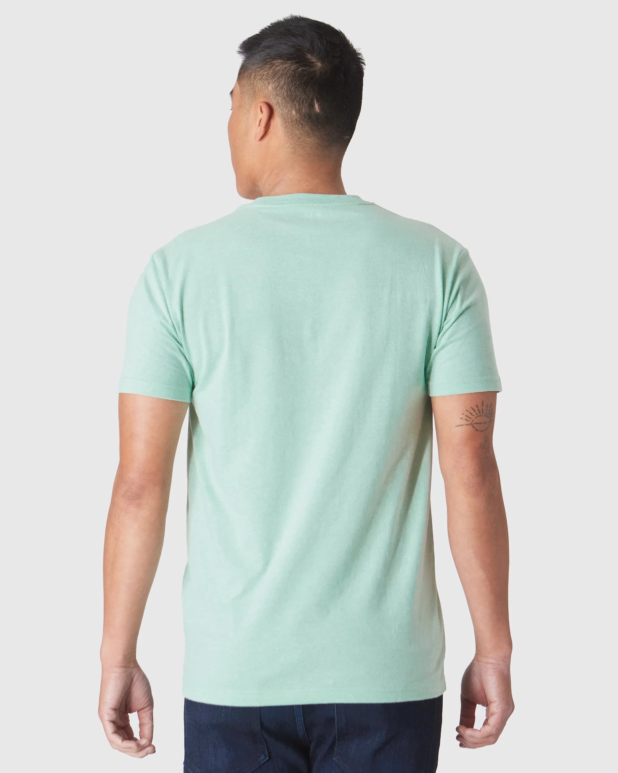 Heather Mist Classic V-Neck sold by True Classic product image thumbnail 3