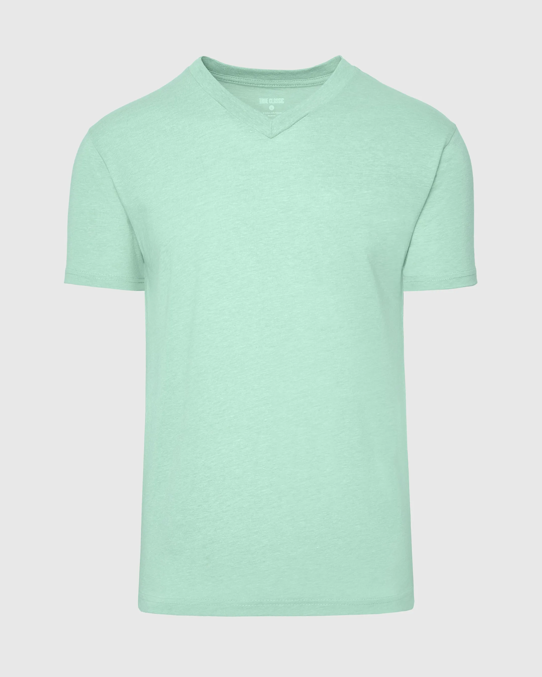 Heather Mist Classic V-Neck sold by True Classic product image thumbnail 2