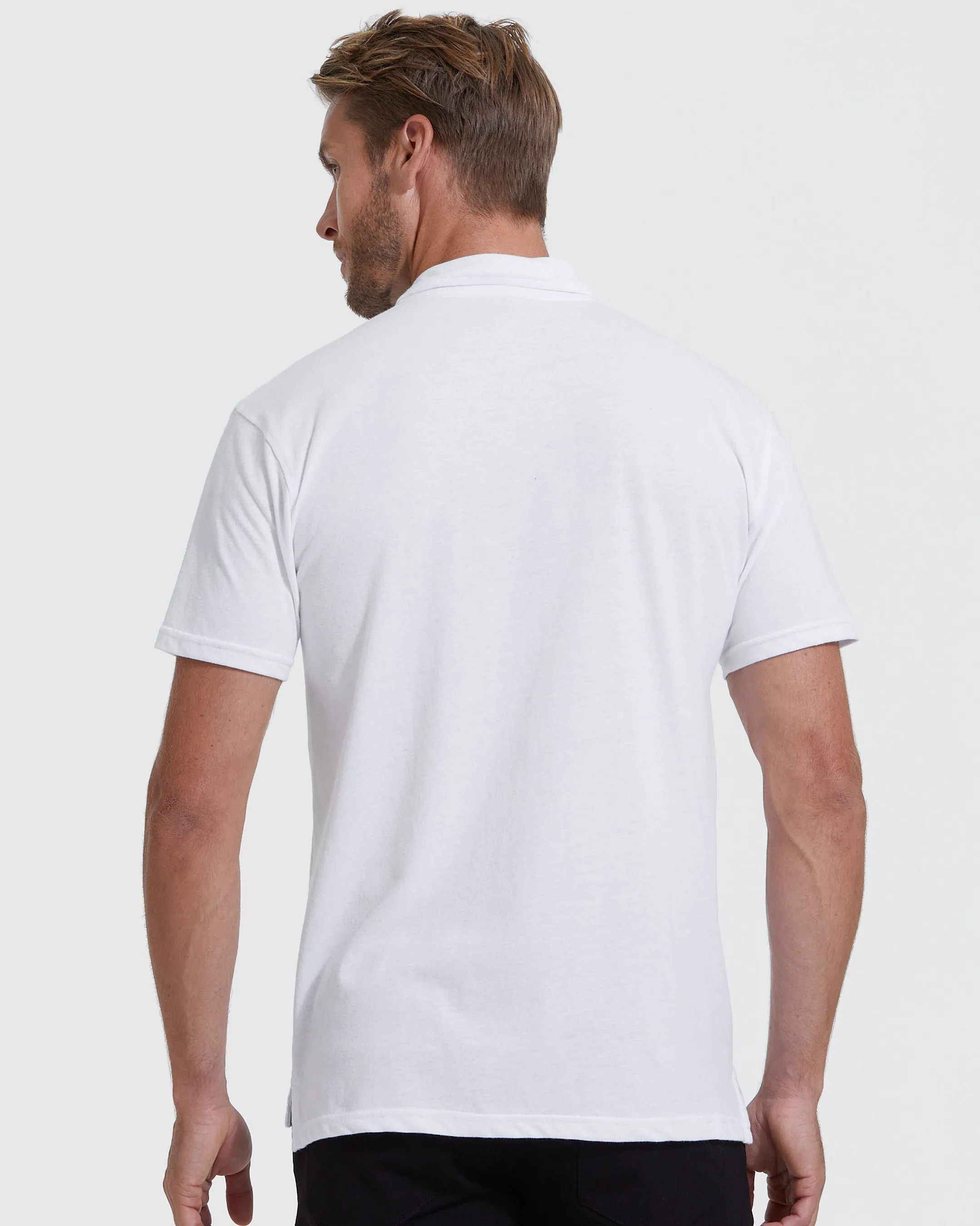 The Fundamental Short Sleeve Polo 3-Pack sold by True Classic product image thumbnail 4
