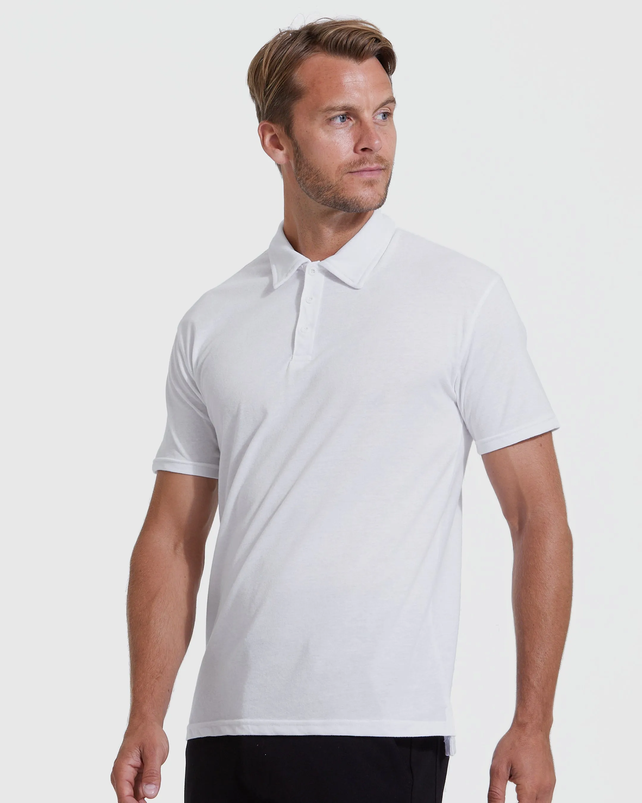 The Fundamental Short Sleeve Polo 3-Pack sold by True Classic product image thumbnail 3