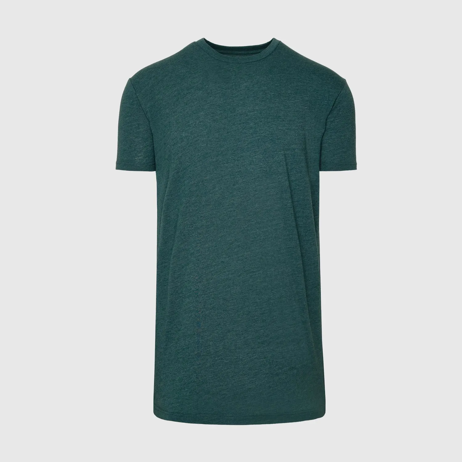 Heather Emerald Tall Round Hem Crew Neck T-Shirt sold by True Classic product image thumbnail 2