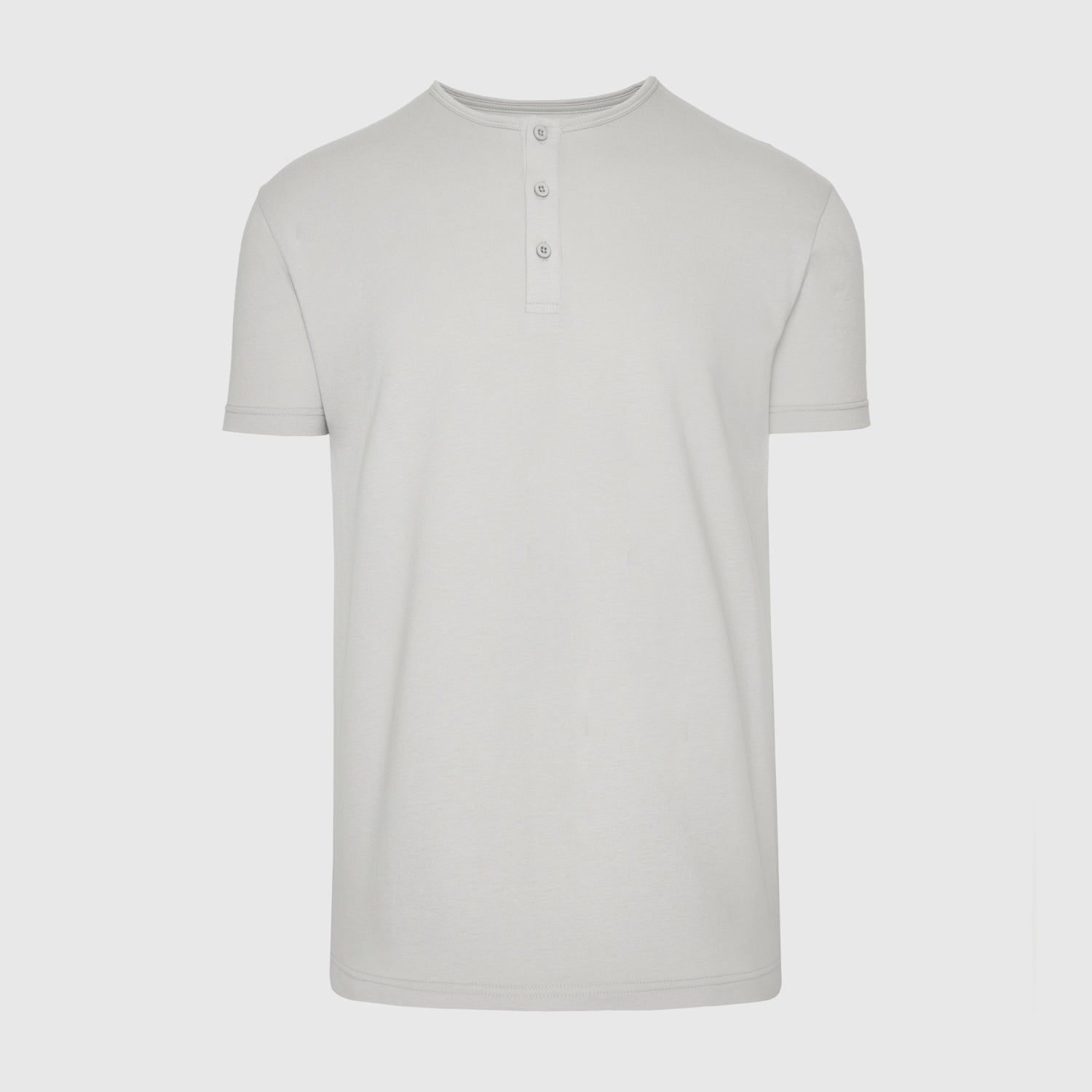 Light Gray Short Sleeve Henley sold by True Classic product image thumbnail 2